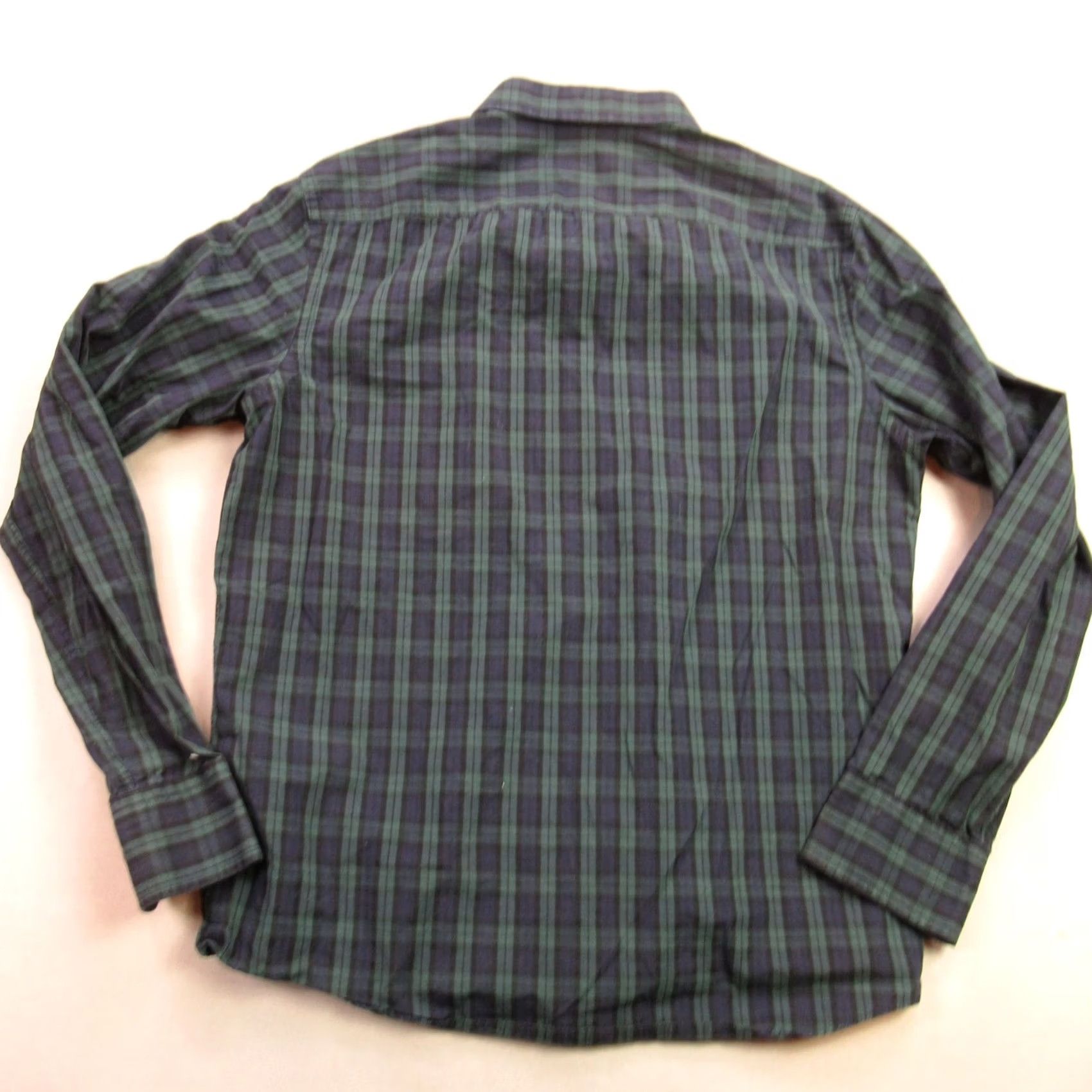 UNTUCKit UNTUCKit Mens Large Long Sleeve Button-Front Plaid Shirt Slim Fit Casual Size US L / EU 52-54 / 3 - 4 Thumbnail