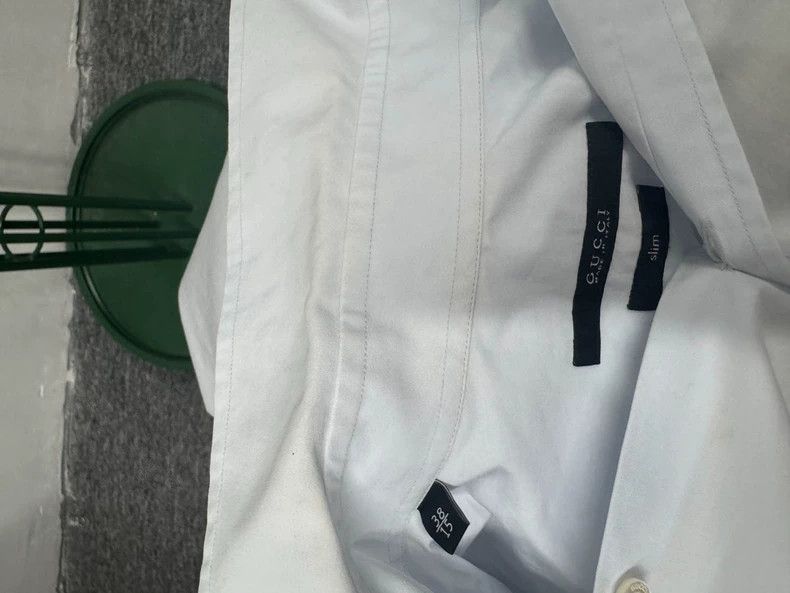 Gucci Gucci Solid color slim long-sleeved shirt Size XS / US 0-2 / IT 36-38 - 9 Thumbnail