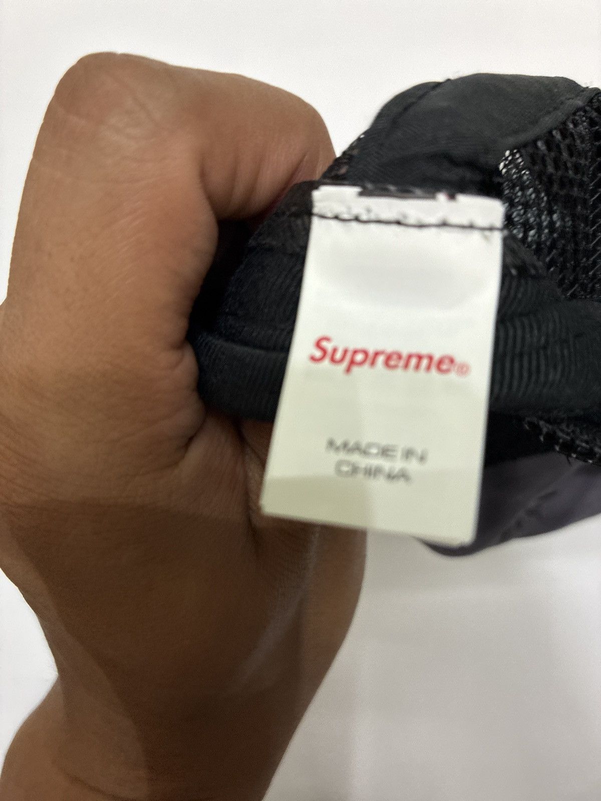 Supreme Supreme Reaper Mesh Back 6-Panel Grey Size ONE SIZE - 7 Thumbnail