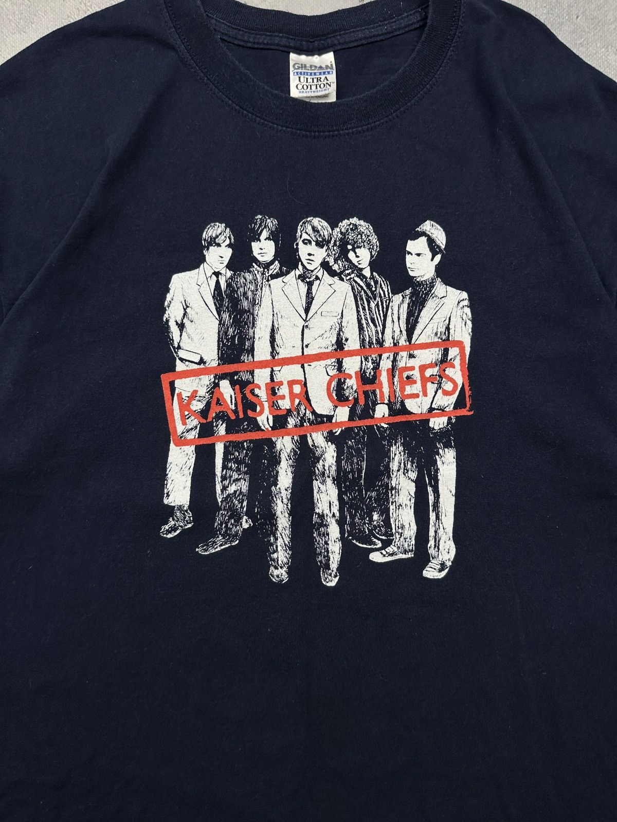 Band Tees Vintage 2006 Kaiser Chiefs Tour Band Tee Navy XL Size US XL / EU 56 / 4 - 12 Thumbnail