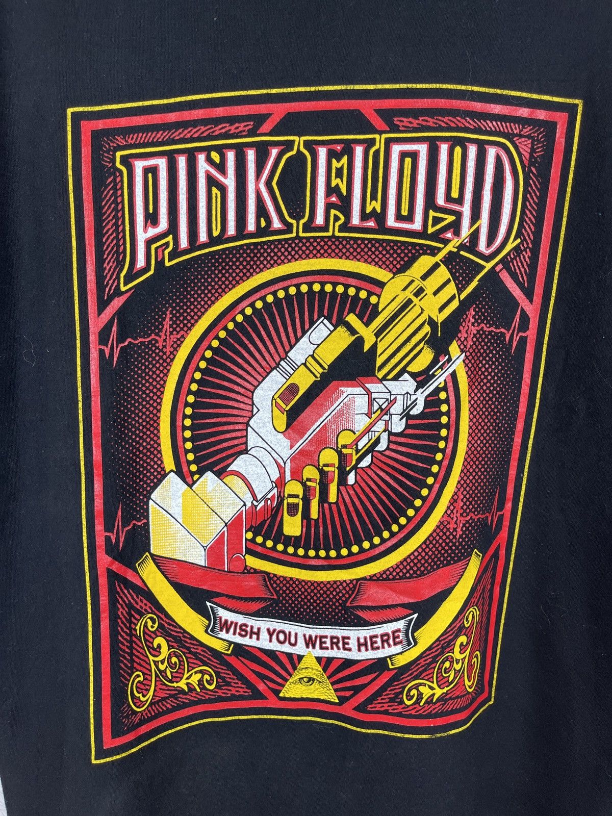 Band Tees Pink Floyd Wish You Were Here Vintage Shirt Size US XL / EU 56 / 4 - 4 Thumbnail