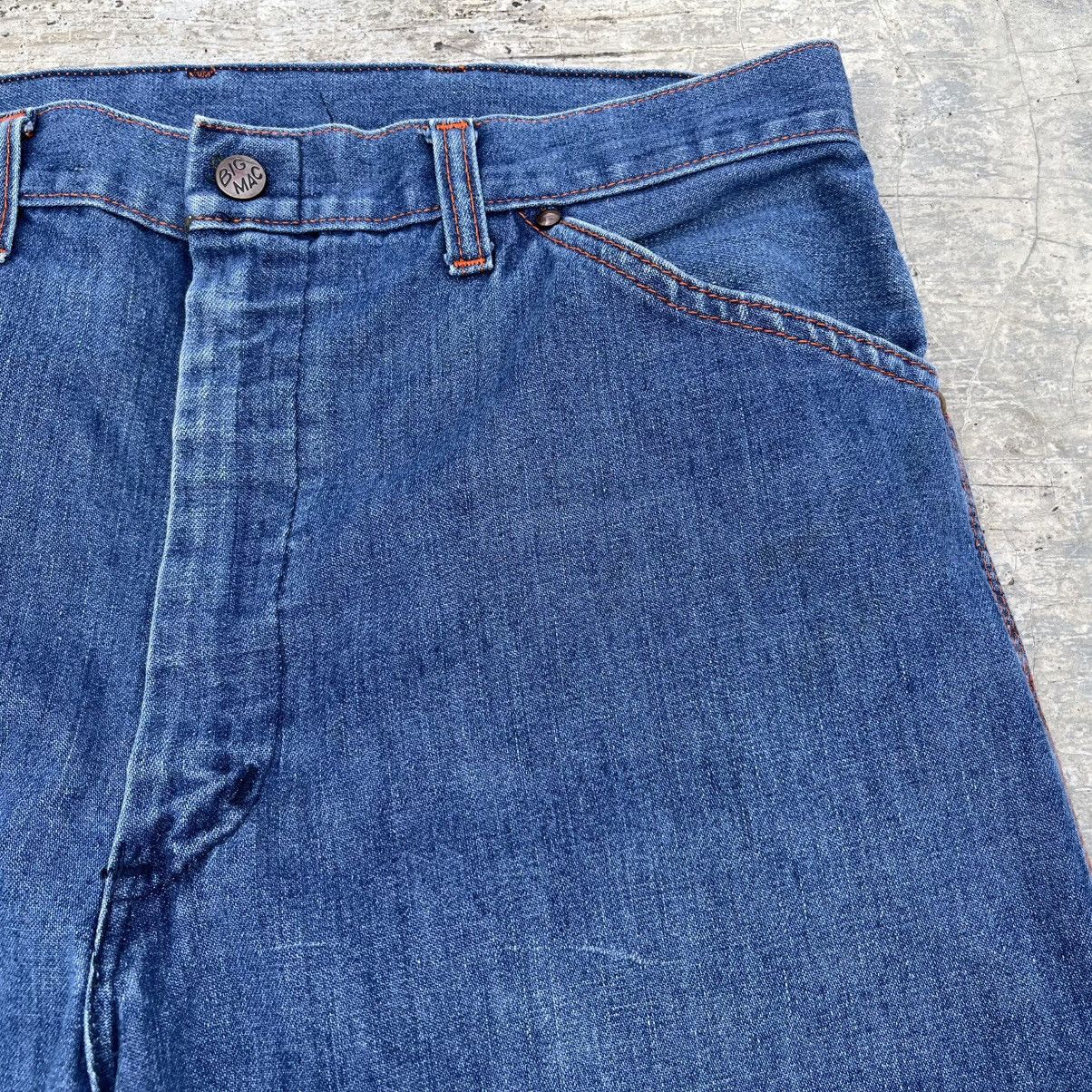Big Mac Vintage 70s Big Mac Carpenter Jeans Relaxed Fit Size US 32 / EU 48 - 8 Thumbnail