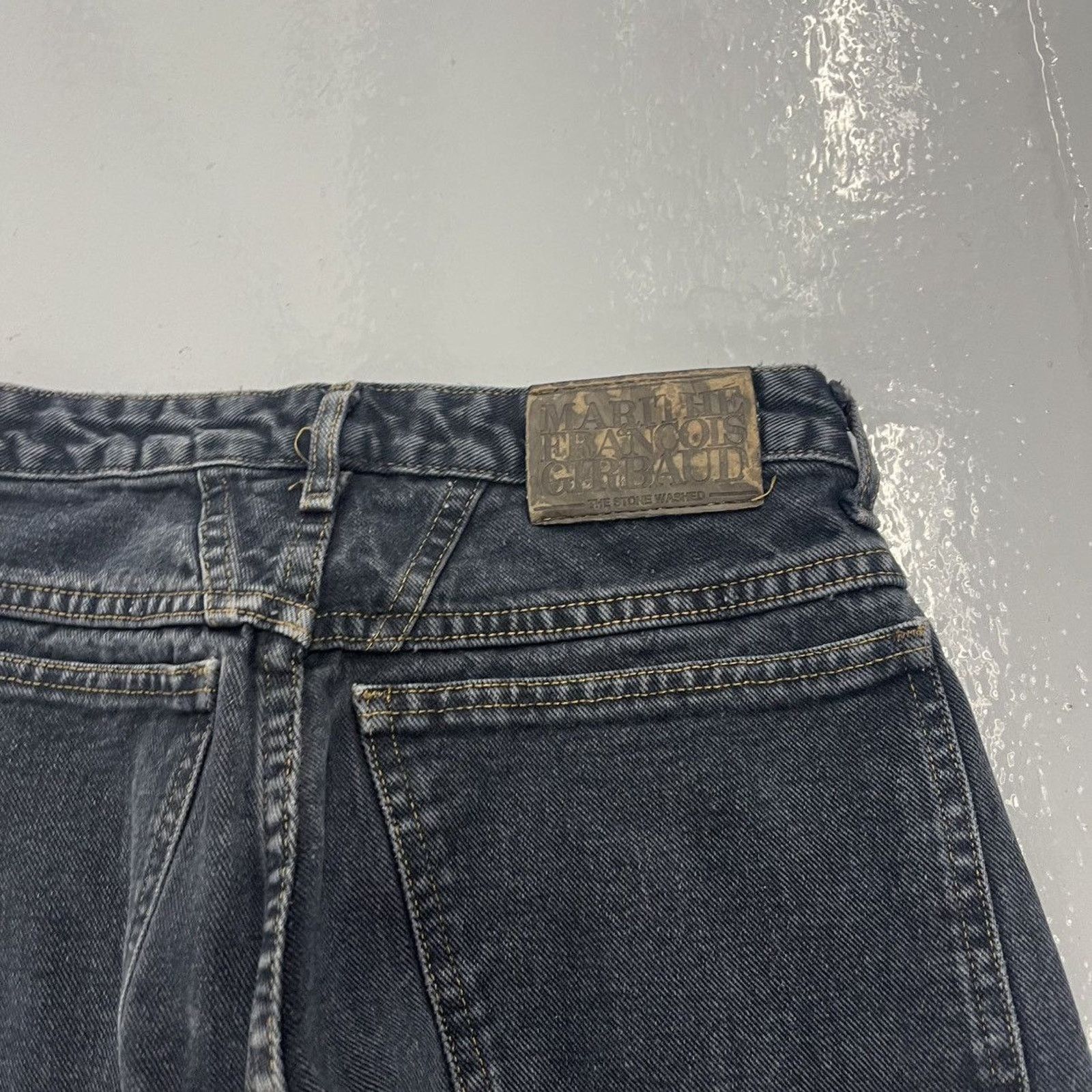 Marithe + Francois Girbaud Vintage 90s Marithe Francois Girbaud Slim Leg Jeans 24x30 Size 24" / US 00 / IT 34 - 4 Thumbnail