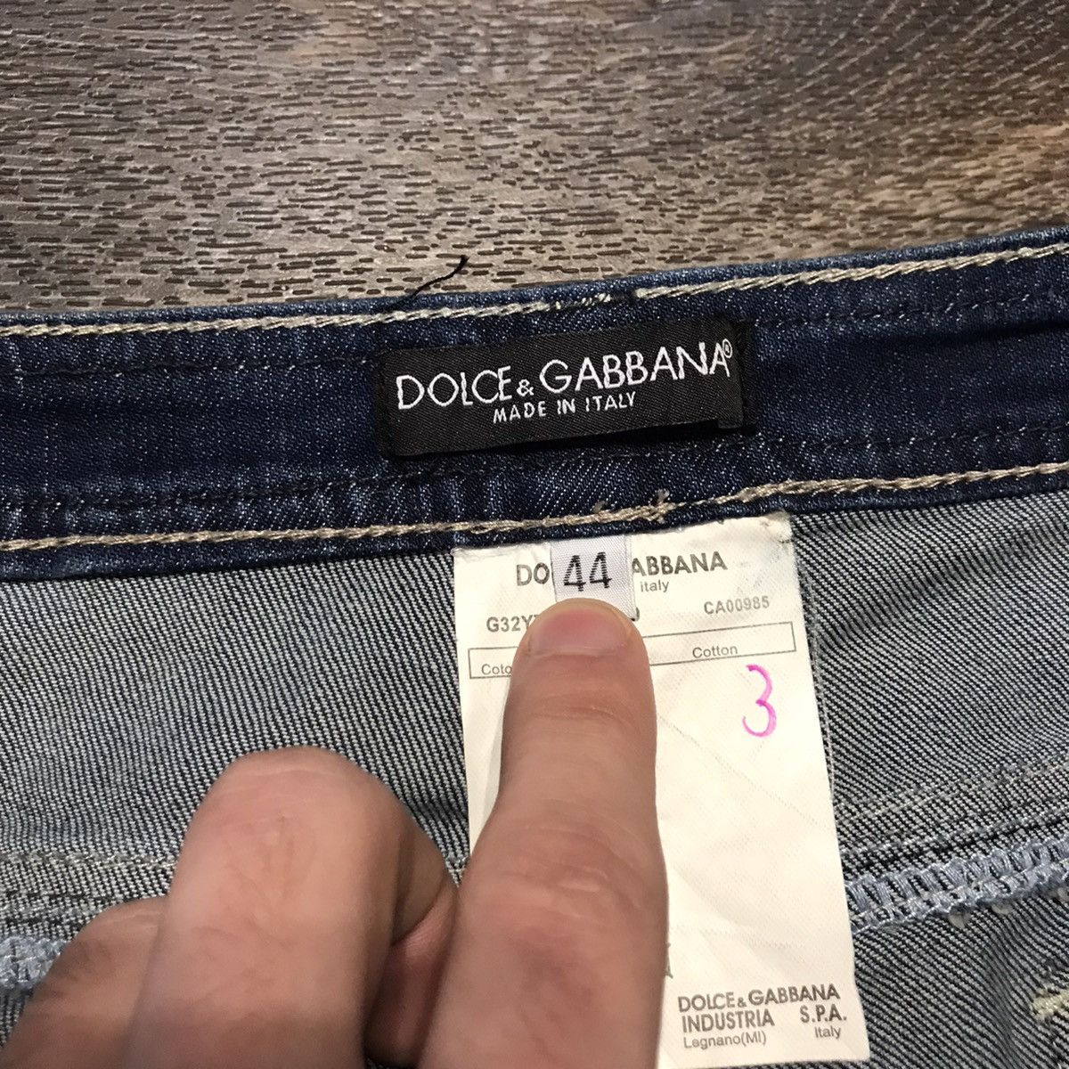 Dolce & Gabbana × Vintage DOLCE & GABBANA JEANS women New pants rare Size 30" / US 8 / IT 44 - 10 Thumbnail
