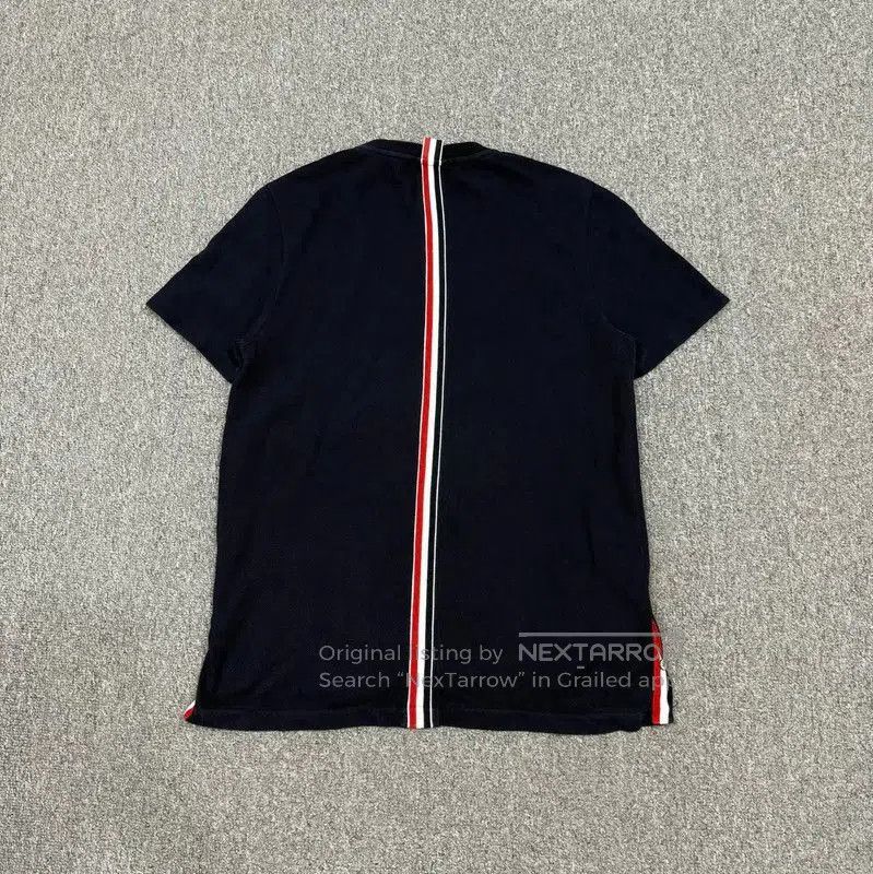 Thom Browne Thom Browne Navy Blue Cotton Men's T-Shirt . Size US S / EU 44-46 / 1 - 2 Thumbnail