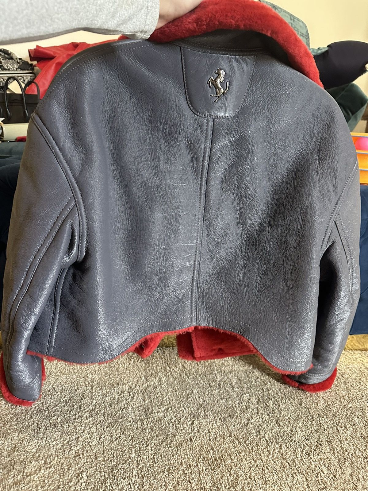 Ferrari Authentic Ferrari Leather Jacket Size XS / US 0-2 / IT 36-38 - 4 Thumbnail