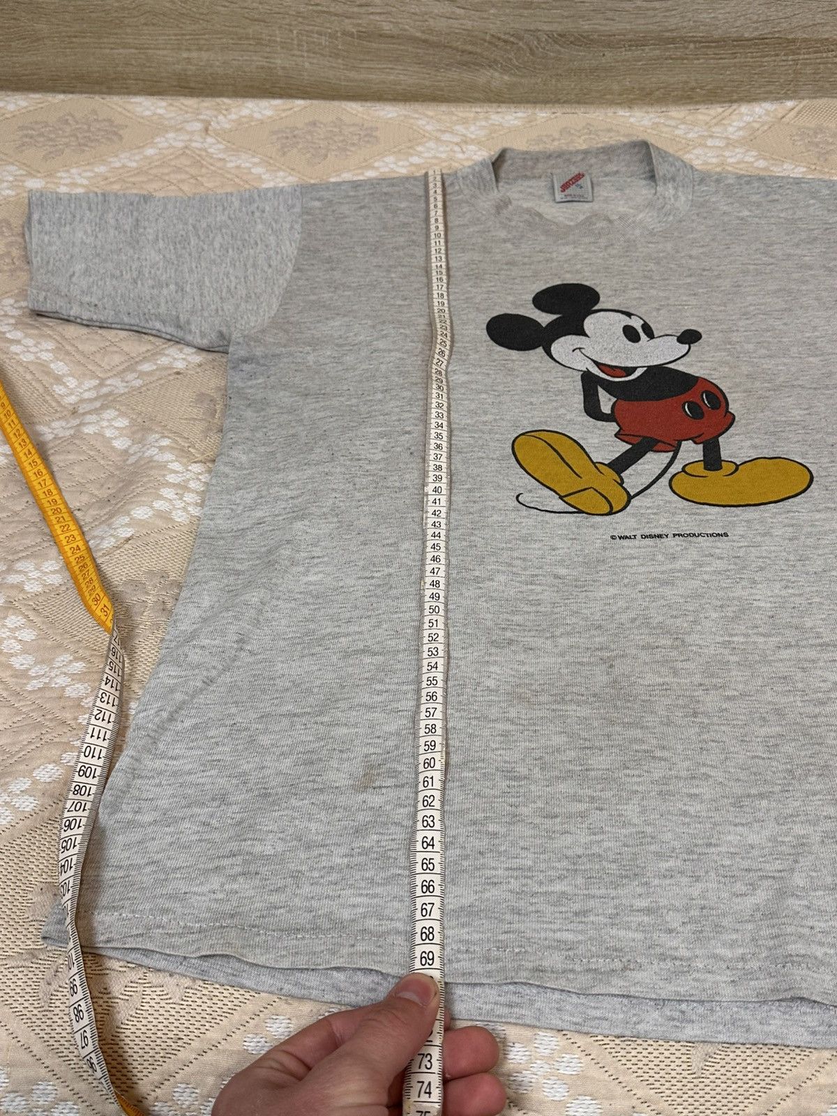 Disney 🔥 90s Mickey Mouse Walt Disney Shirt USA Cartoon Warner Bros Size US XL / EU 56 / 4 - 10 Thumbnail