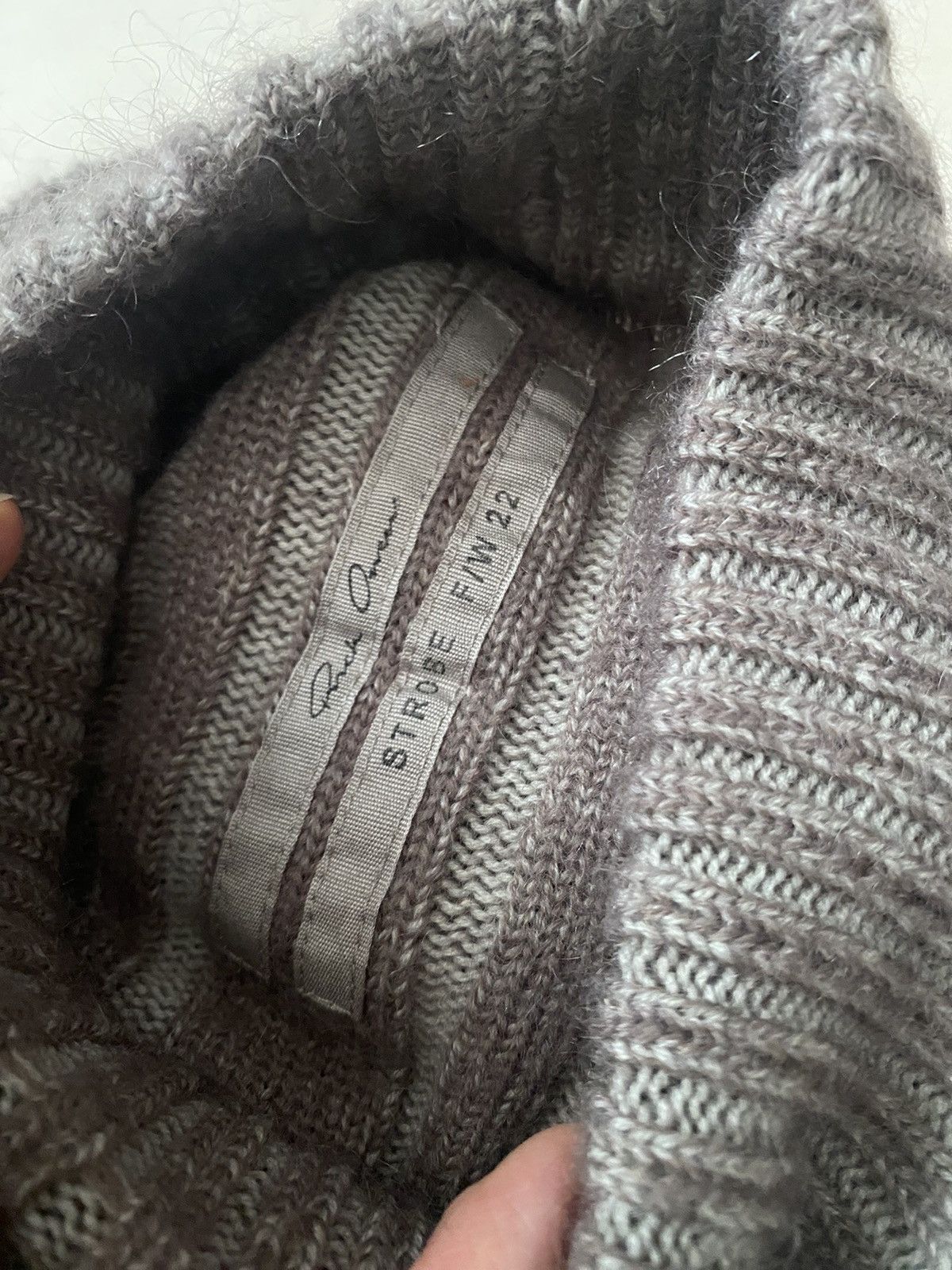 Rick Owens [80% OFF] Rick Owens brown ribbed knit Size US M / EU 48-50 / 2 - 6 Thumbnail