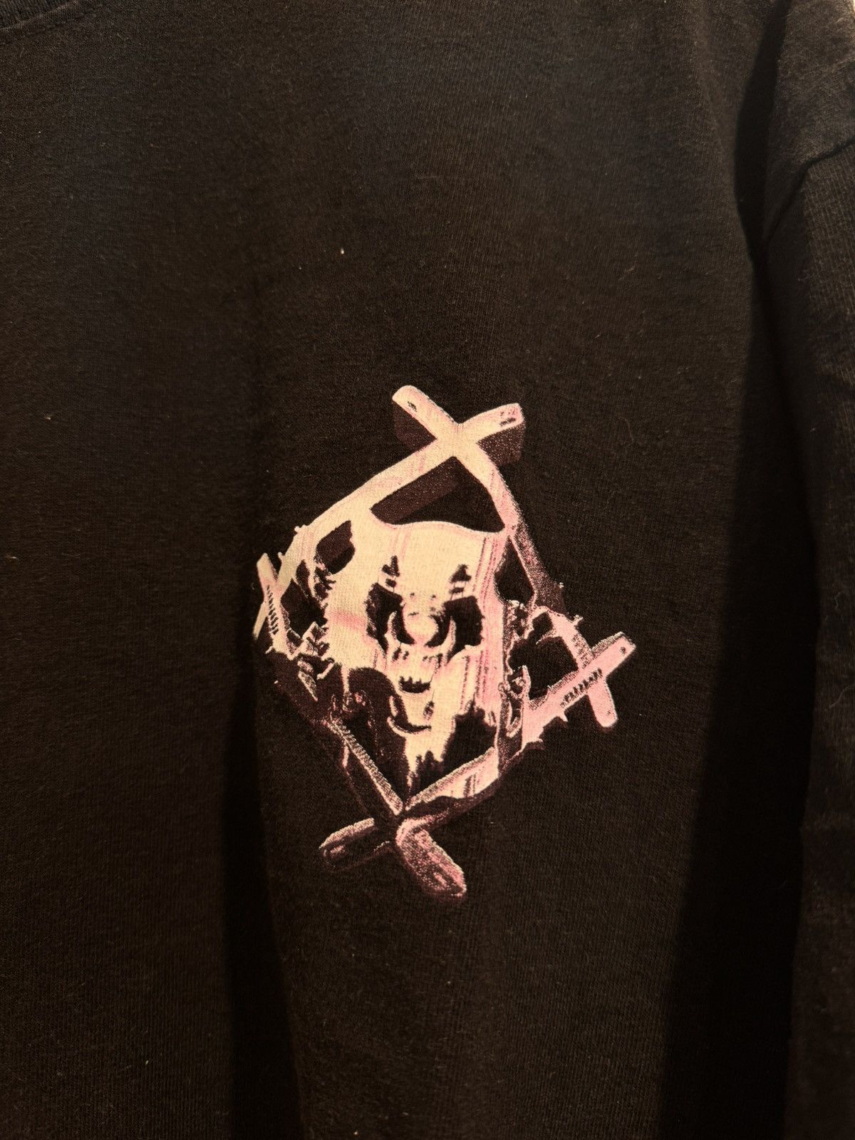 Xavier Wulf / Hollow Squad Xavier Wulf x Hollow Squad Pink Hand Tee - 2XL Size US XXL / EU 58 / 5 - 3 Thumbnail