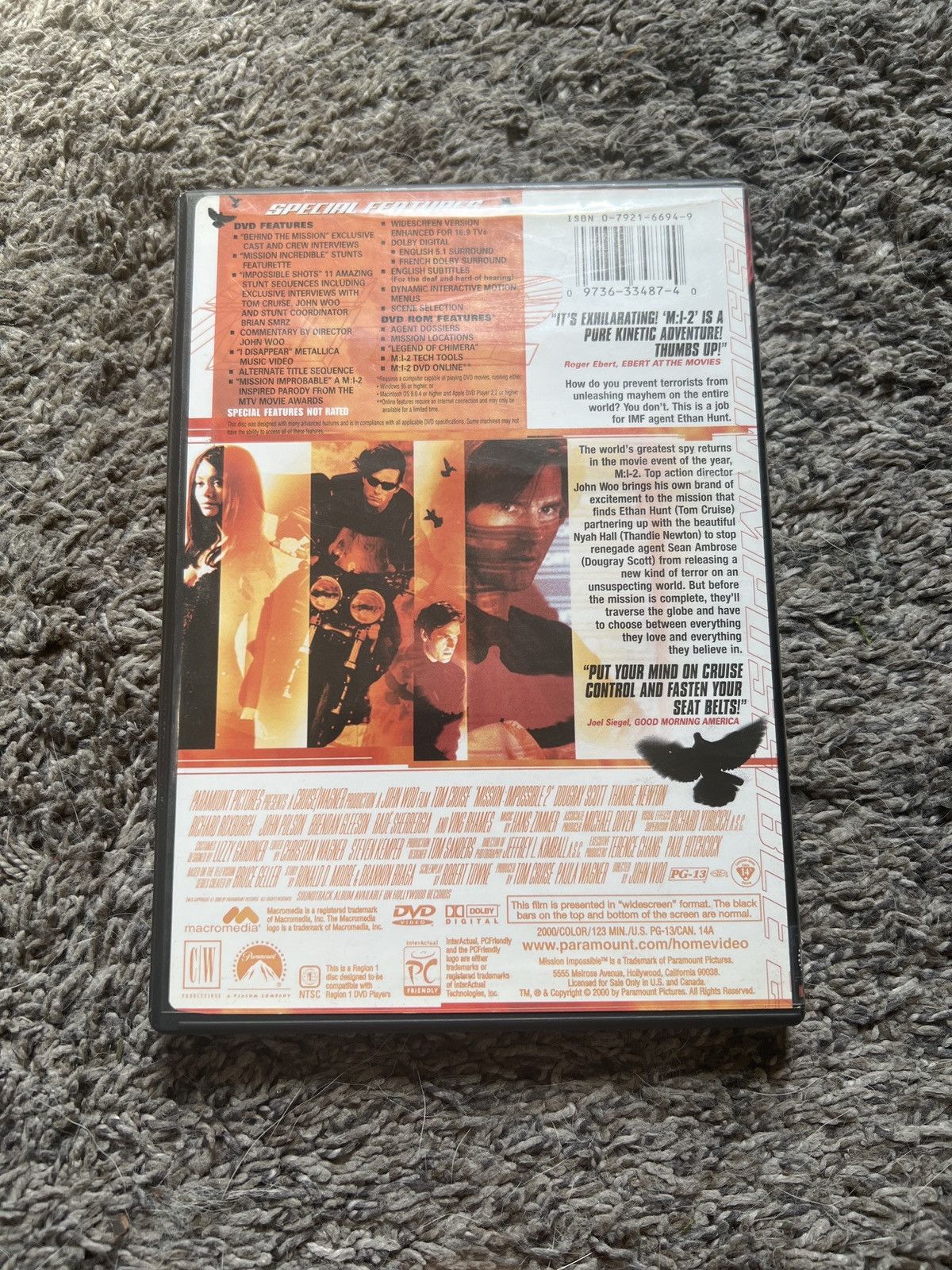 Vintage Mission: Impossible 2 (DVD) Size ONE SIZE - 2 Thumbnail