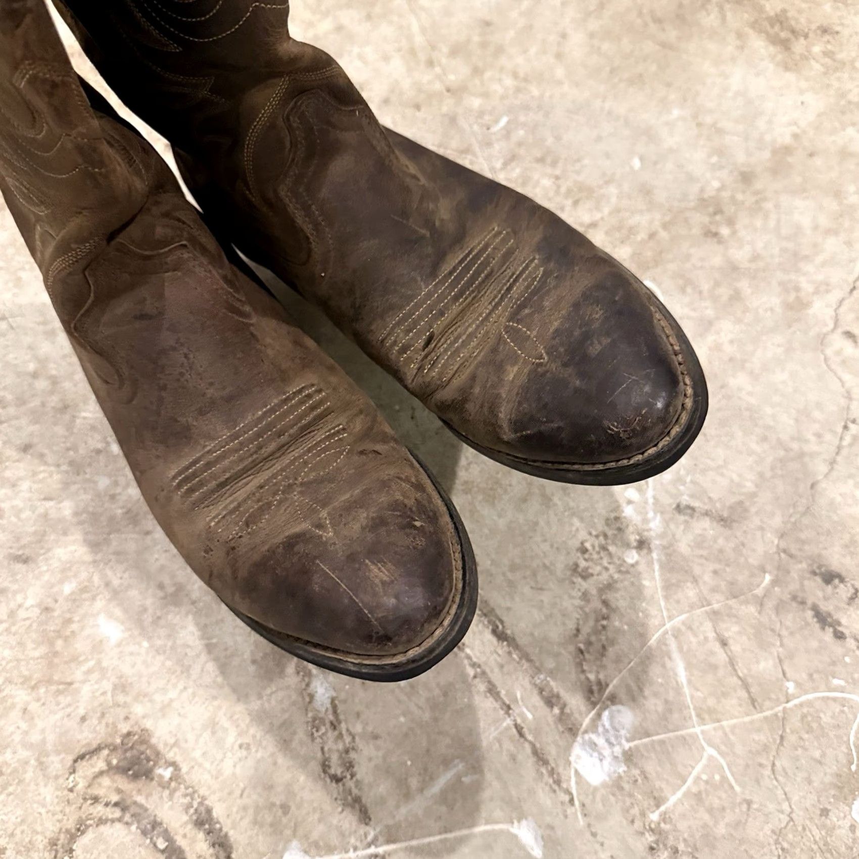 Ariat Ariat Heritage 10001021 Brown Leather Western Cowgirl Boots Womens 6.5B Size US 4 / IT 34 - 4 Thumbnail