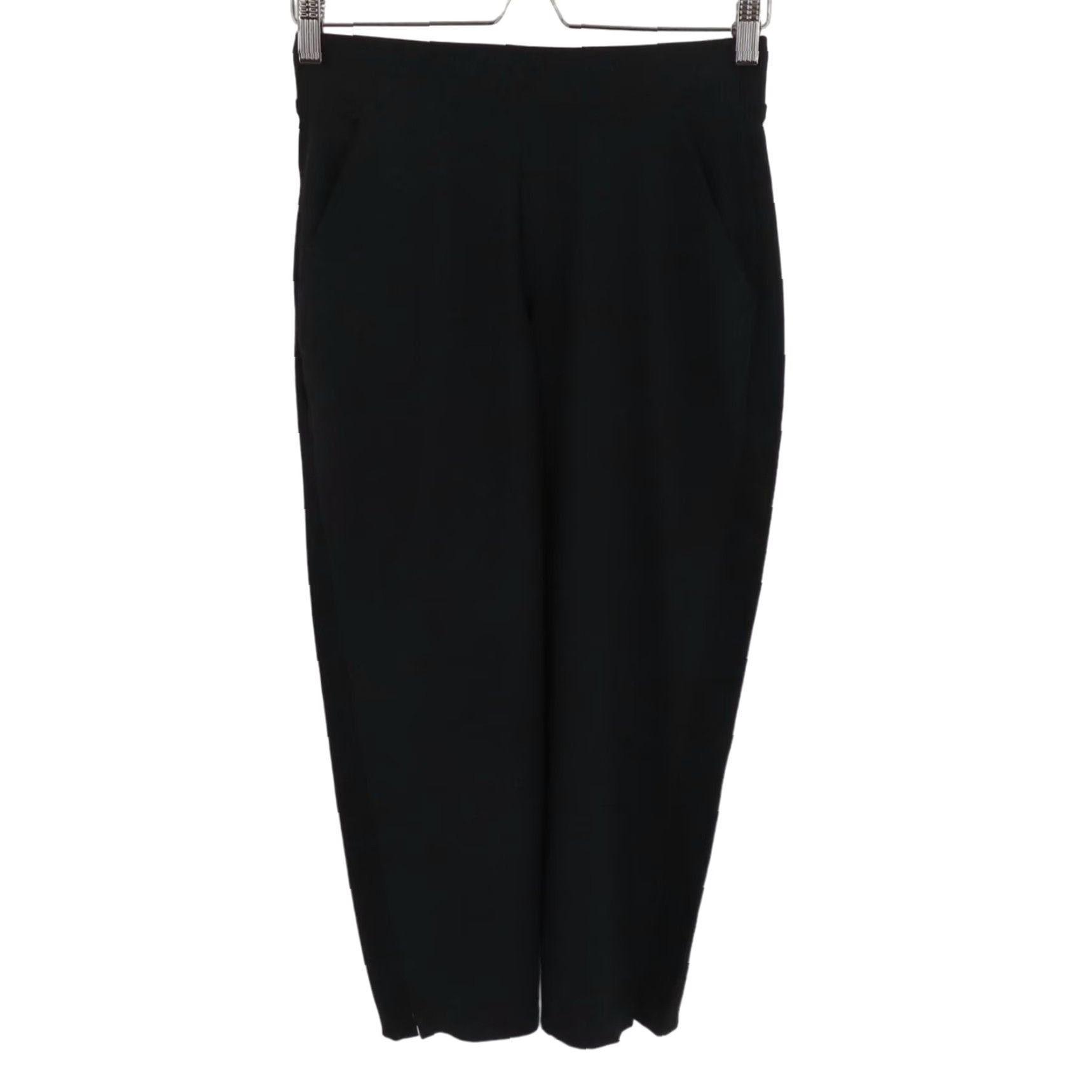 Athleta Athleta Women Brooklyn Mid Rise Ankle Pant Solid Black Pockets Activewear XS-Size 2 Regular Pants Athleisure Women Size 26" / US 2 / IT 38 - 2 Thumbnail