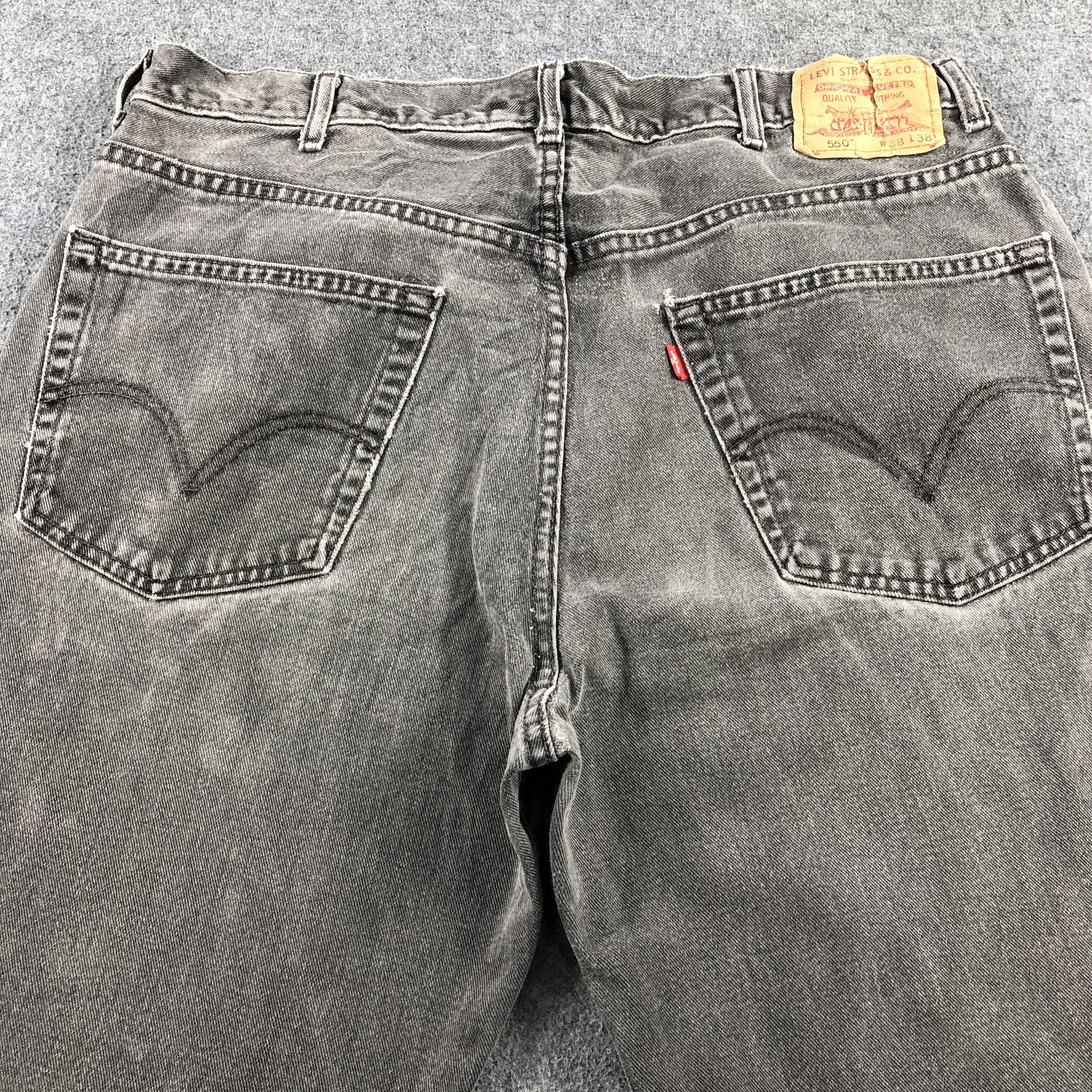 Levi's Vintage Levis 550 Earth Tone Jeans-J2097 Size US 36 / EU 52 - 4 Thumbnail
