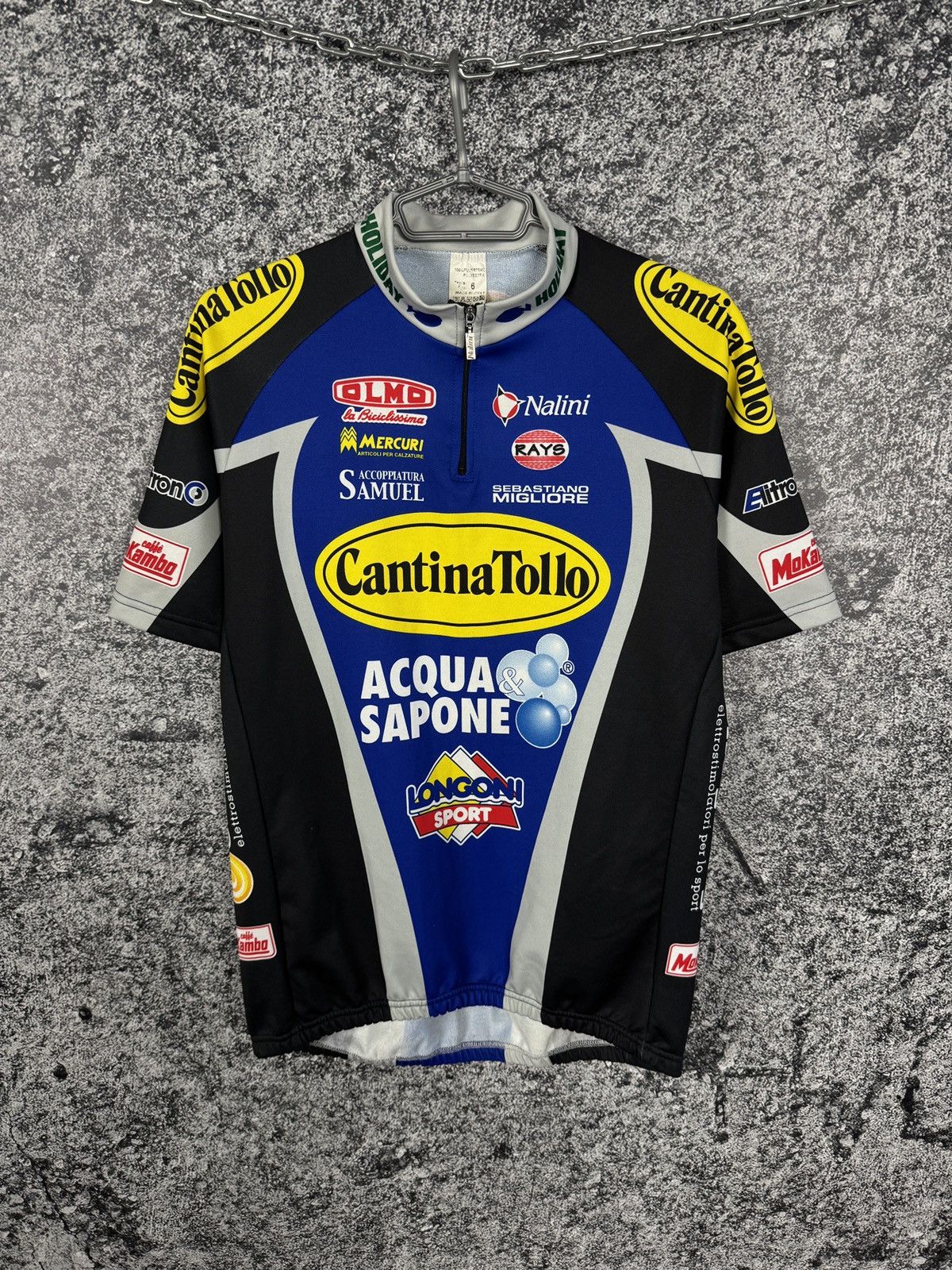 Other Nalini 1/4 Zip Cycling Jersey Italy Cantina Tollo Size 6 Size US M / EU 48-50 / 2 - 2 Thumbnail