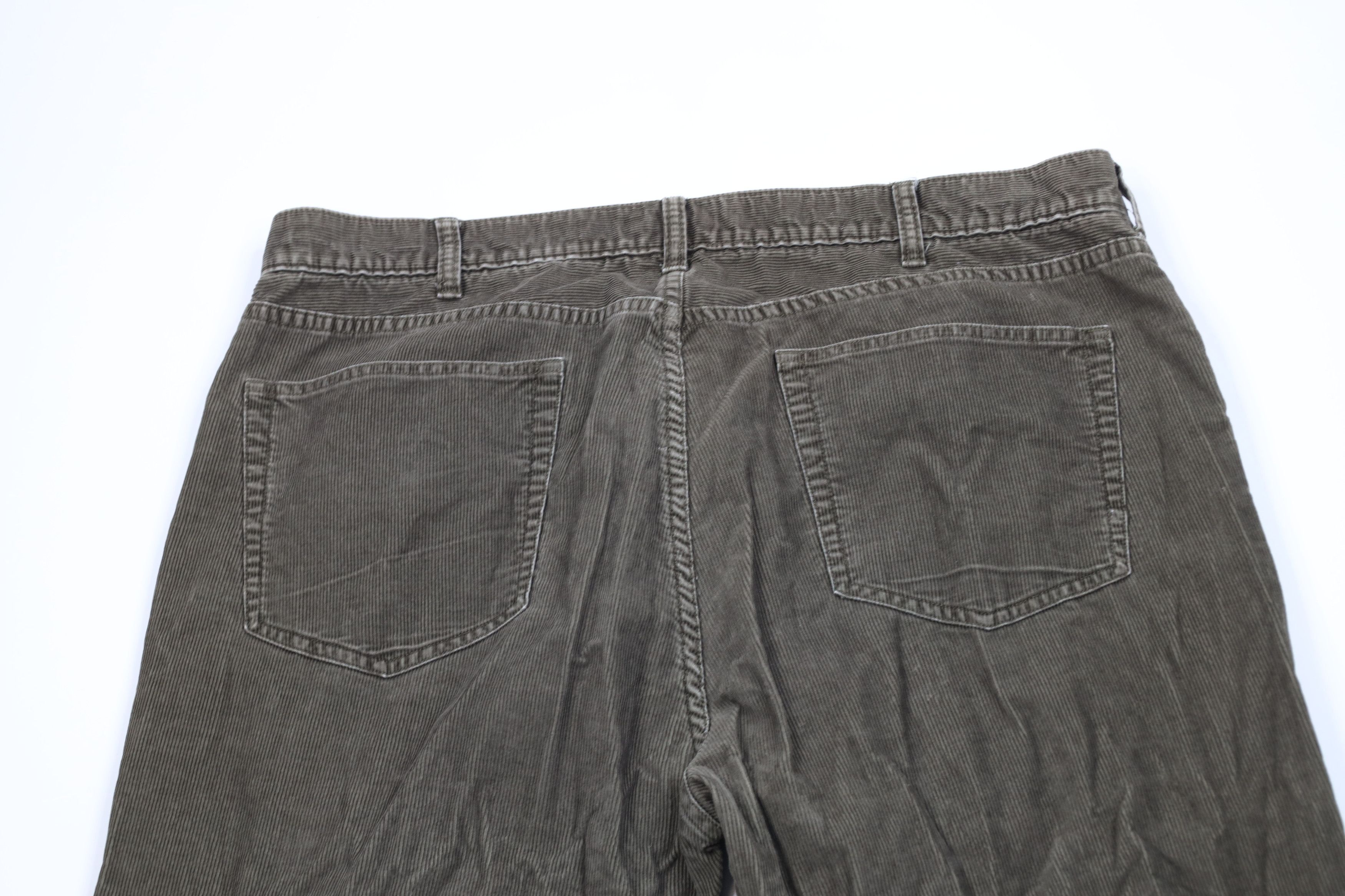 J.Crew Vintage Y2K J Crew Wide Leg Corduroy Chino Pants Green Size US 38 / EU 54 - 10 Thumbnail