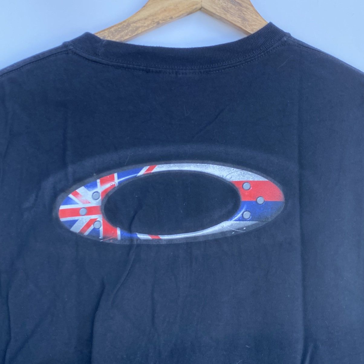 Oakley Vintage 1990s OAKLEY Hawaii T Shirt Black Size M Size US M / EU 48-50 / 2 - 6 Thumbnail