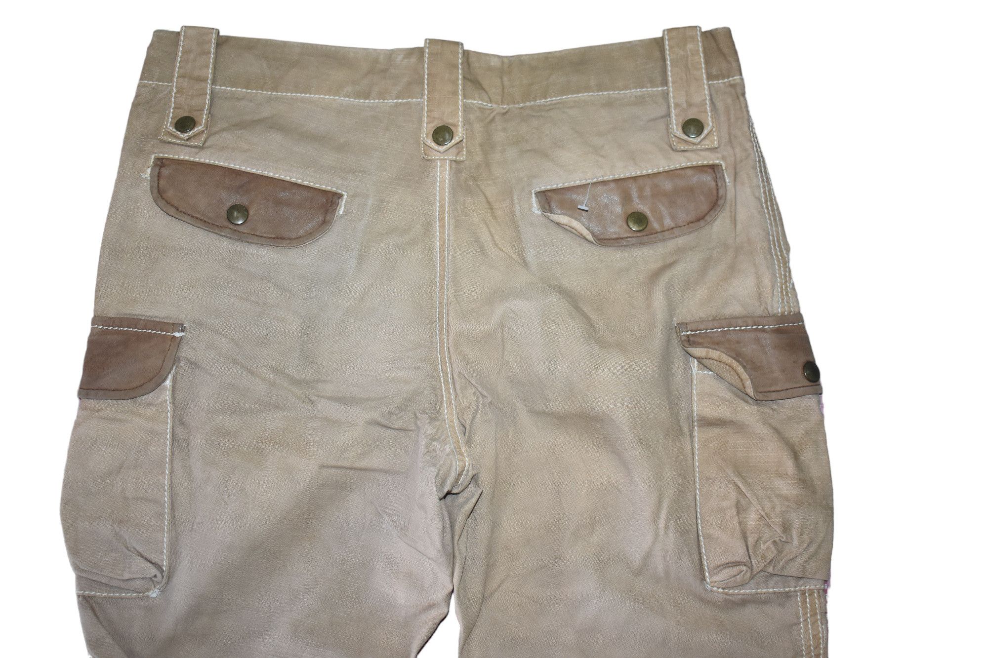 Japanese Brand Flare 291295=HOMME 7 Pocket Cargo Pant size 33 Size US 33 - 7 Thumbnail