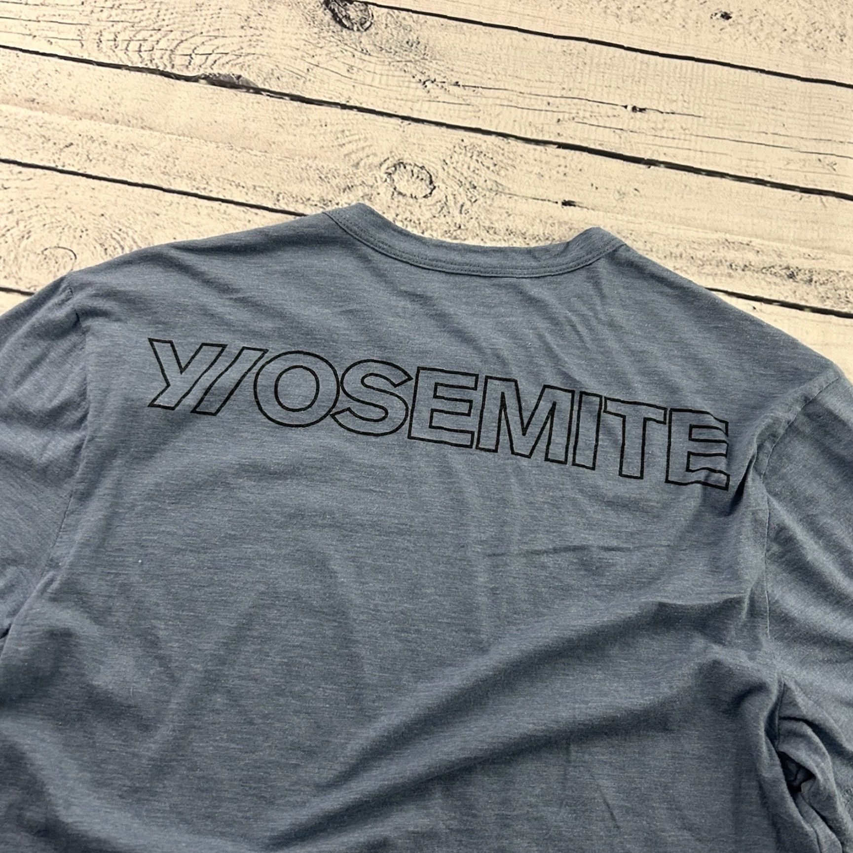 James Perse James Perse Y/O Yosemite Short Sleeve T Shirt Men's 0 Blue Size US XS / EU 42 / 0 - 6 Thumbnail