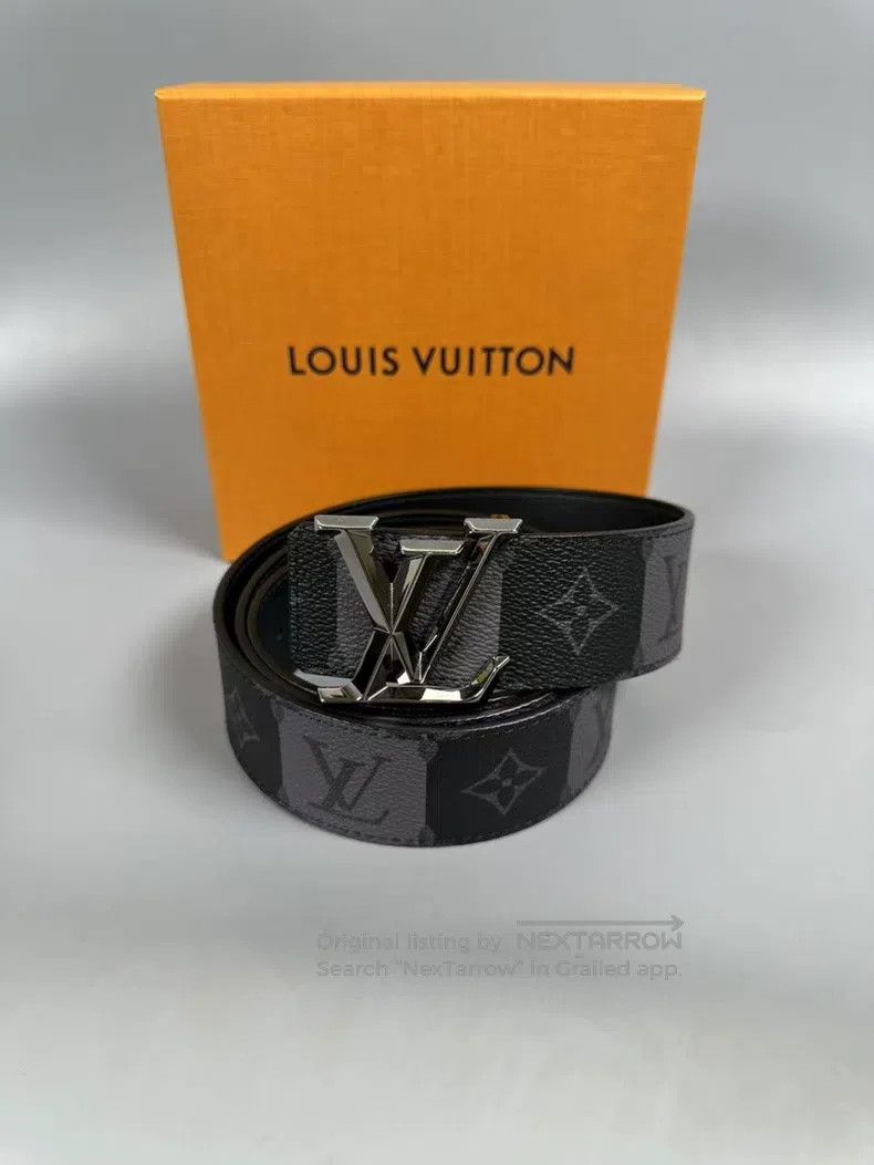 Louis Vuitton Louis Vuitton size 100 Old flower full print large logo bel Size ONE SIZE - 4 Thumbnail