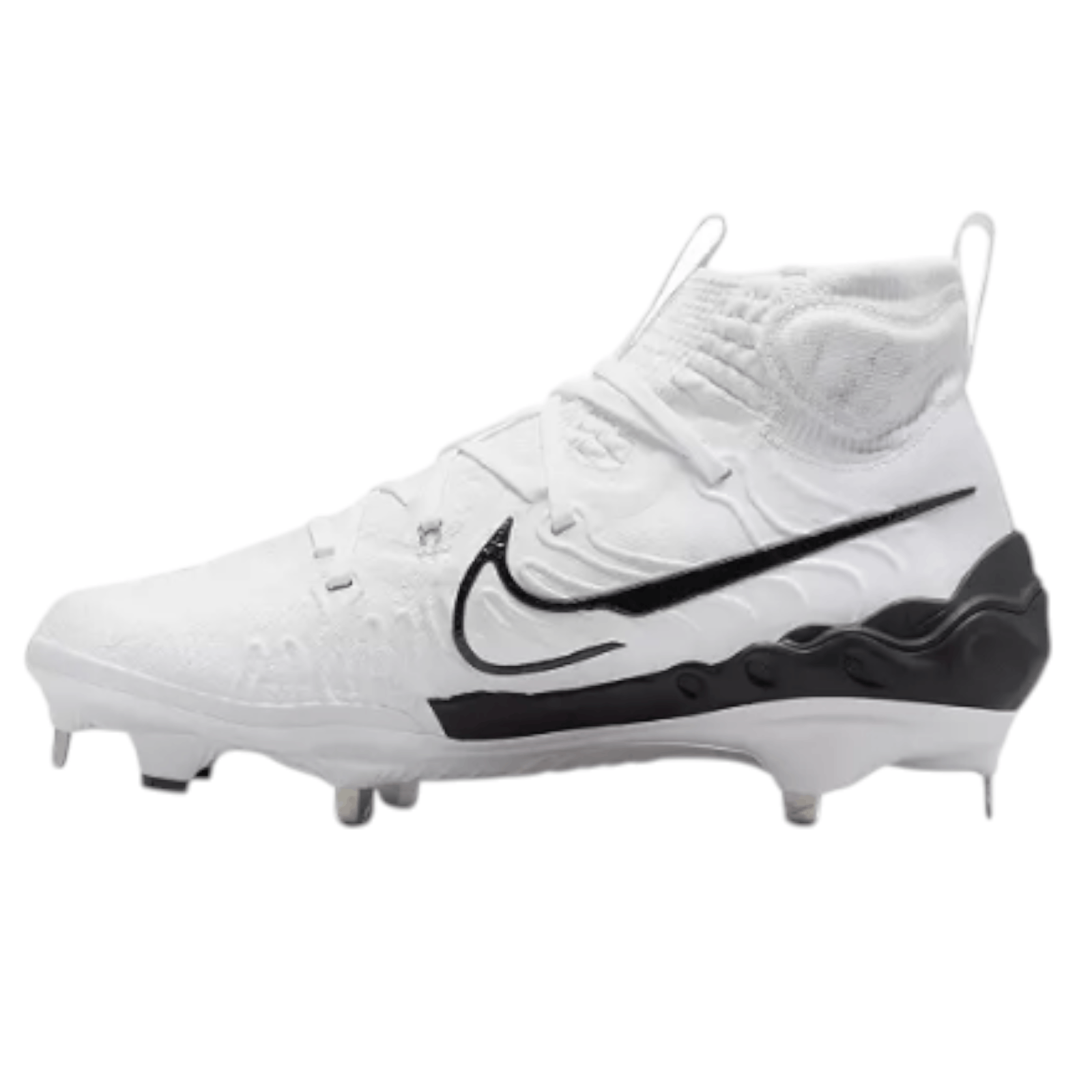Nike Nike Alpha Huarache NXT White Black Metal Cleats DJ6517-101 Size US 8.5 / EU 41-42 - 2 Thumbnail