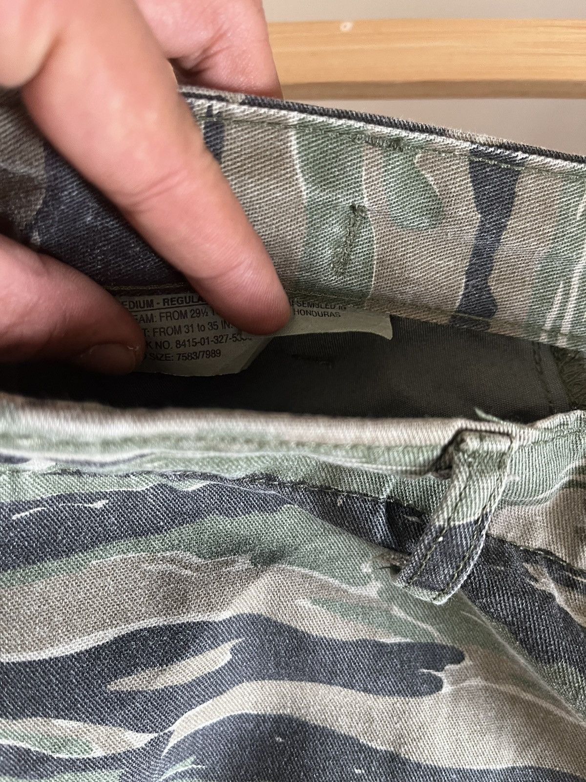 Vintage Vintage Cargo Camo Tiger Stripe Size US 34 / EU 50 - 5 Thumbnail