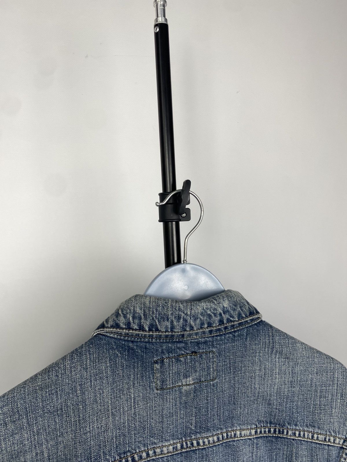 Armani 🔥❗️Armani BIG LOGO rare Oversized Denim Jacket Size US M / EU 48-50 / 2 - 6 Thumbnail