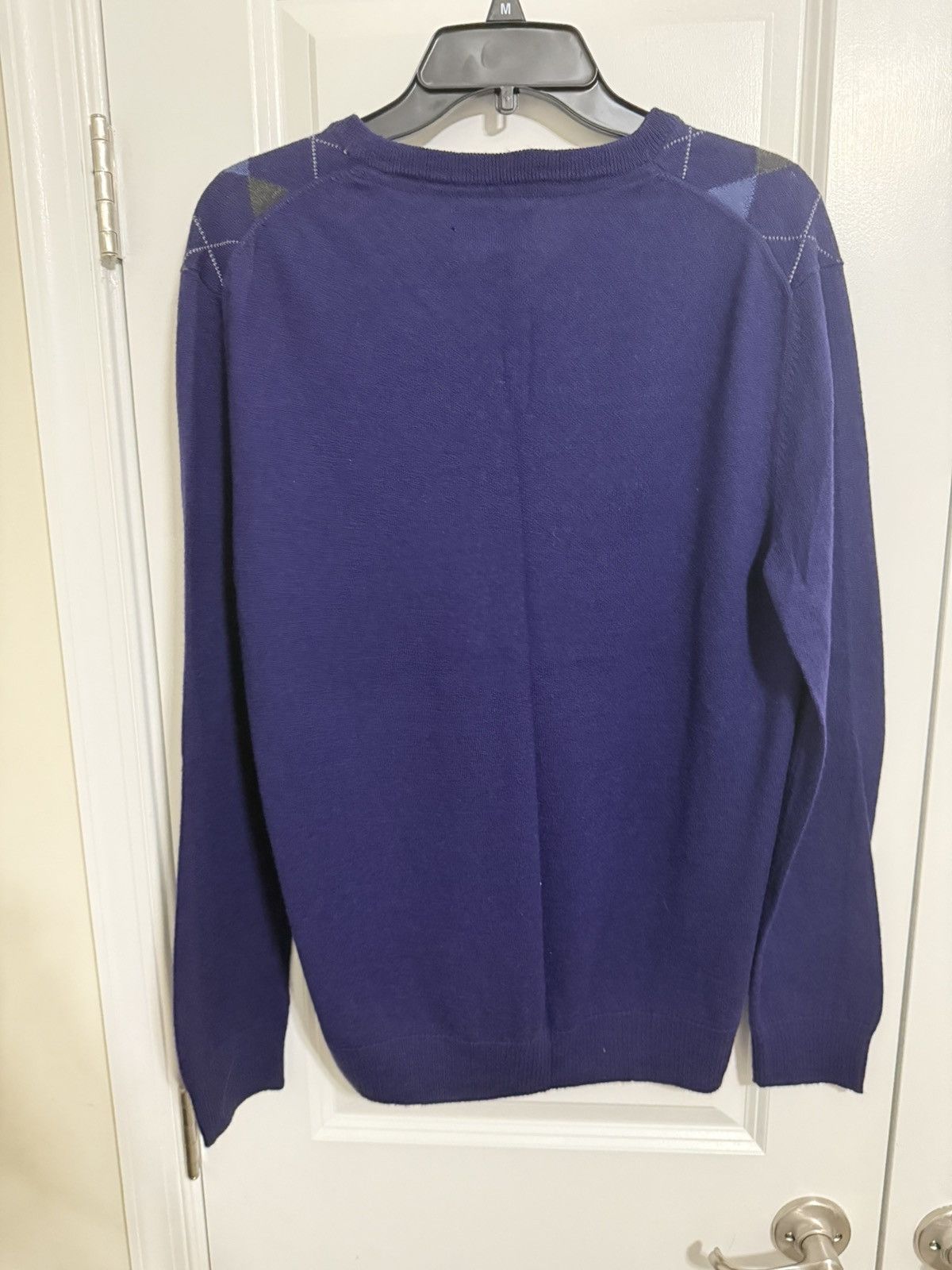 UNIK International Inc. Merino Wool Blend V-Neck Sweater Size US XL / EU 56 / 4 - 3 Thumbnail