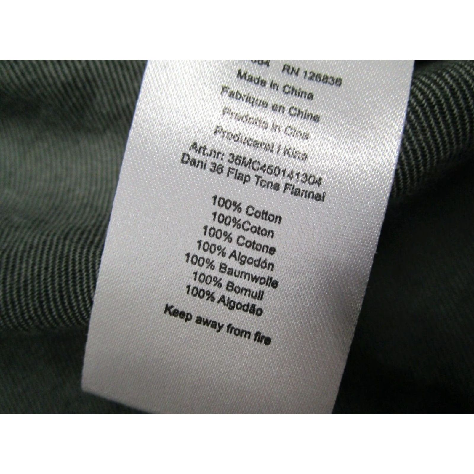 J.Lindeberg J.Lindeberg Shirt Mens M Green Slim Fit Dani Flannel Button Up Work Casual Size US M / EU 48-50 / 2 - 4 Thumbnail
