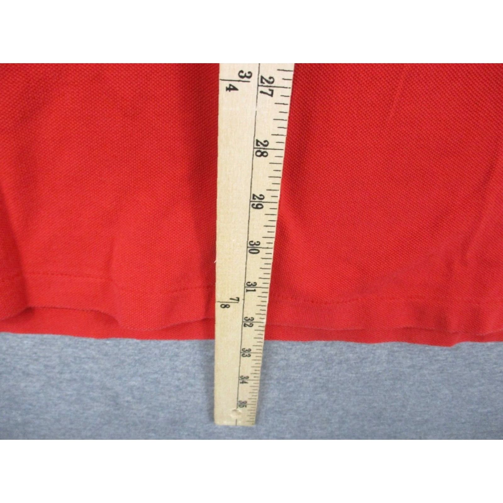 Polo Ralph Lauren Polo Ralph Lauren Shirt 2XLT Men Red Short Sleeve Pony Logo Pocket Size US XXL / EU 58 / 5 - 5 Thumbnail