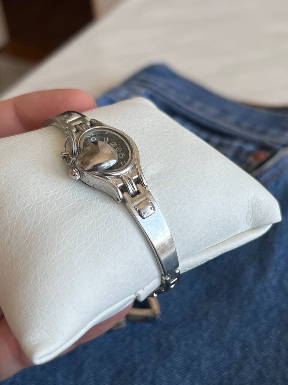 Japanese Brand × Vintage Vintage ❤️ Heart Amulet Japanese style futuristic Steel Watch Size ONE SIZE - 6 Thumbnail
