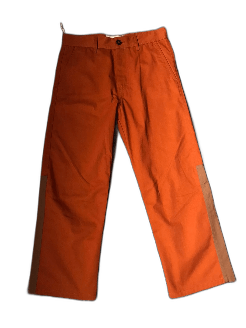 Marni Marni Casual Pants with Orange Color Block Size US 44 / EU 60 - 1 Thumbnail