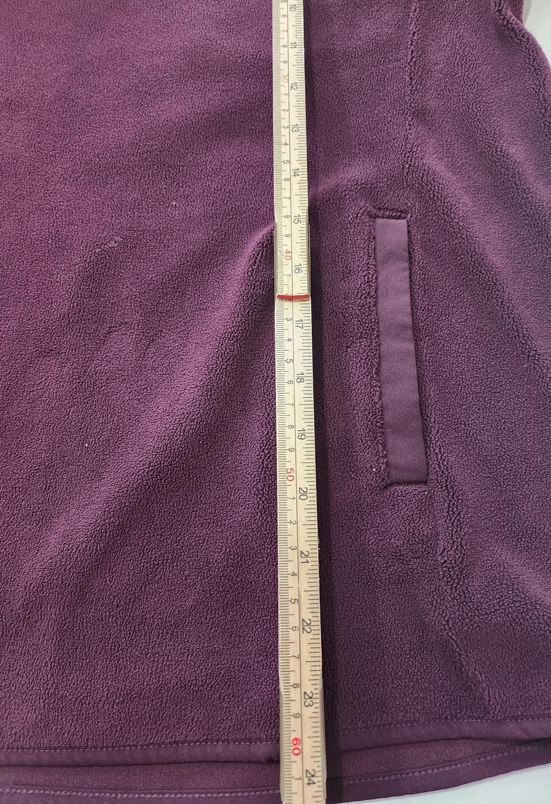 Other 32 Degrees Small Snap Arctic Fleece Pullover Burgandy Size S / US 4 / IT 40 - 5 Thumbnail