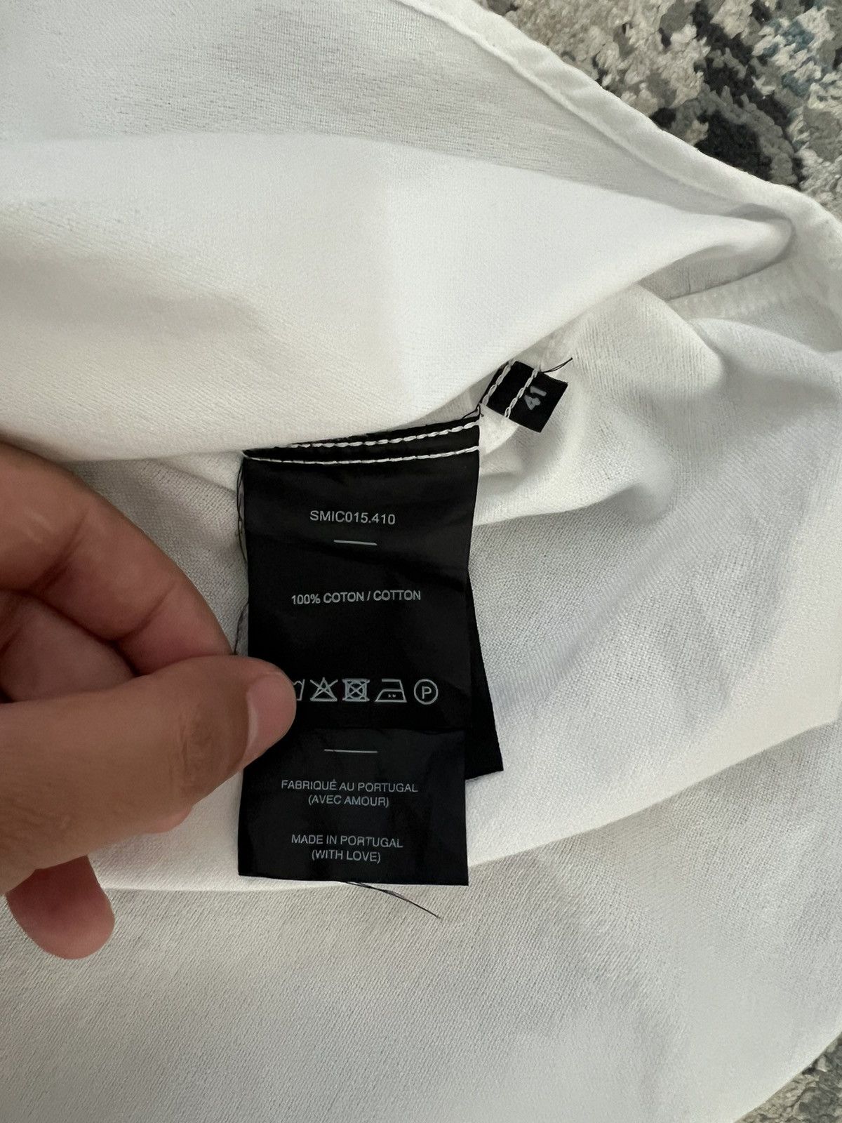 AMI AMI x Smiley Button-Down Oxford Shirt Size US M / EU 48-50 / 2 - 4 Thumbnail