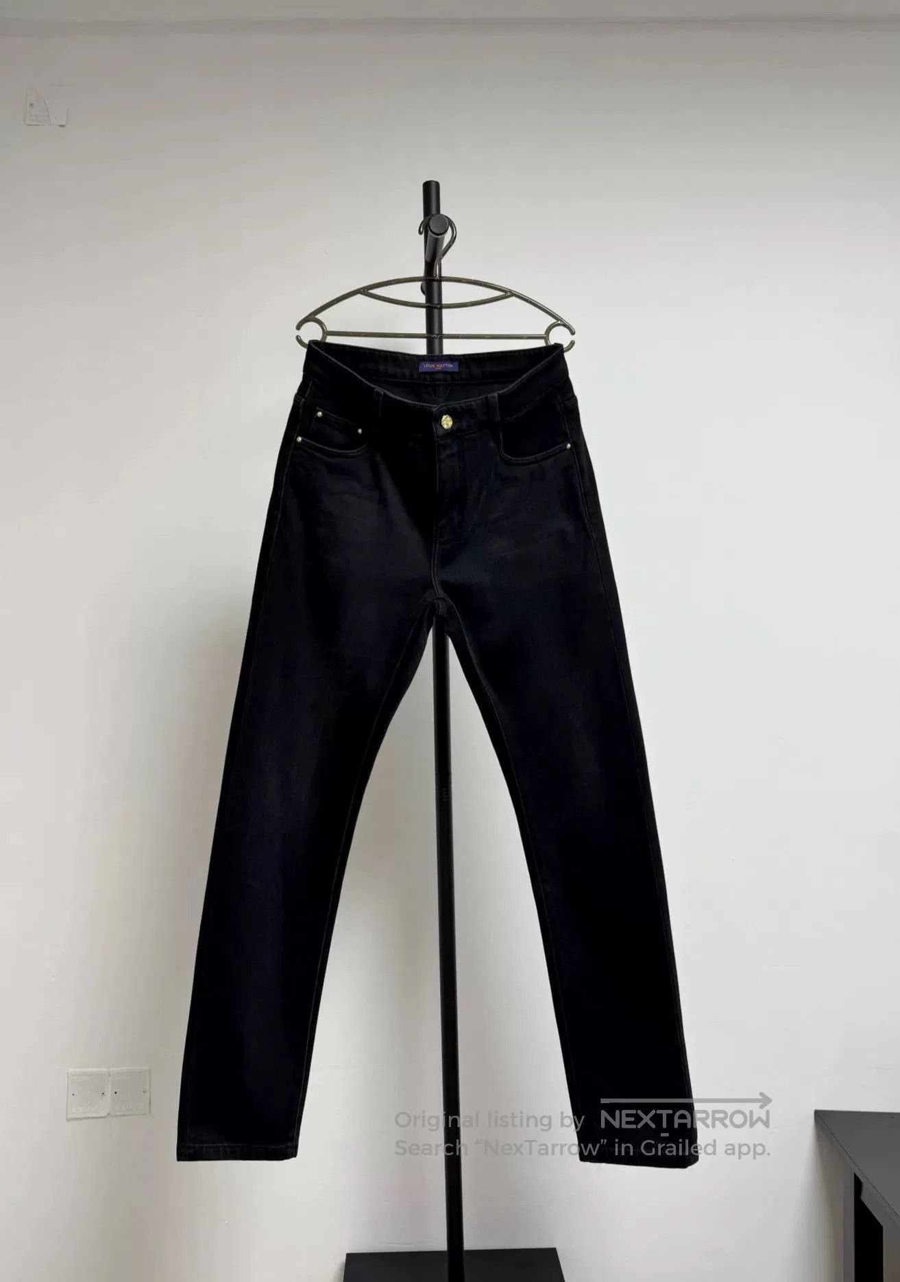 Louis Vuitton Lv Black Jeans. Size 41" - 1 Thumbnail