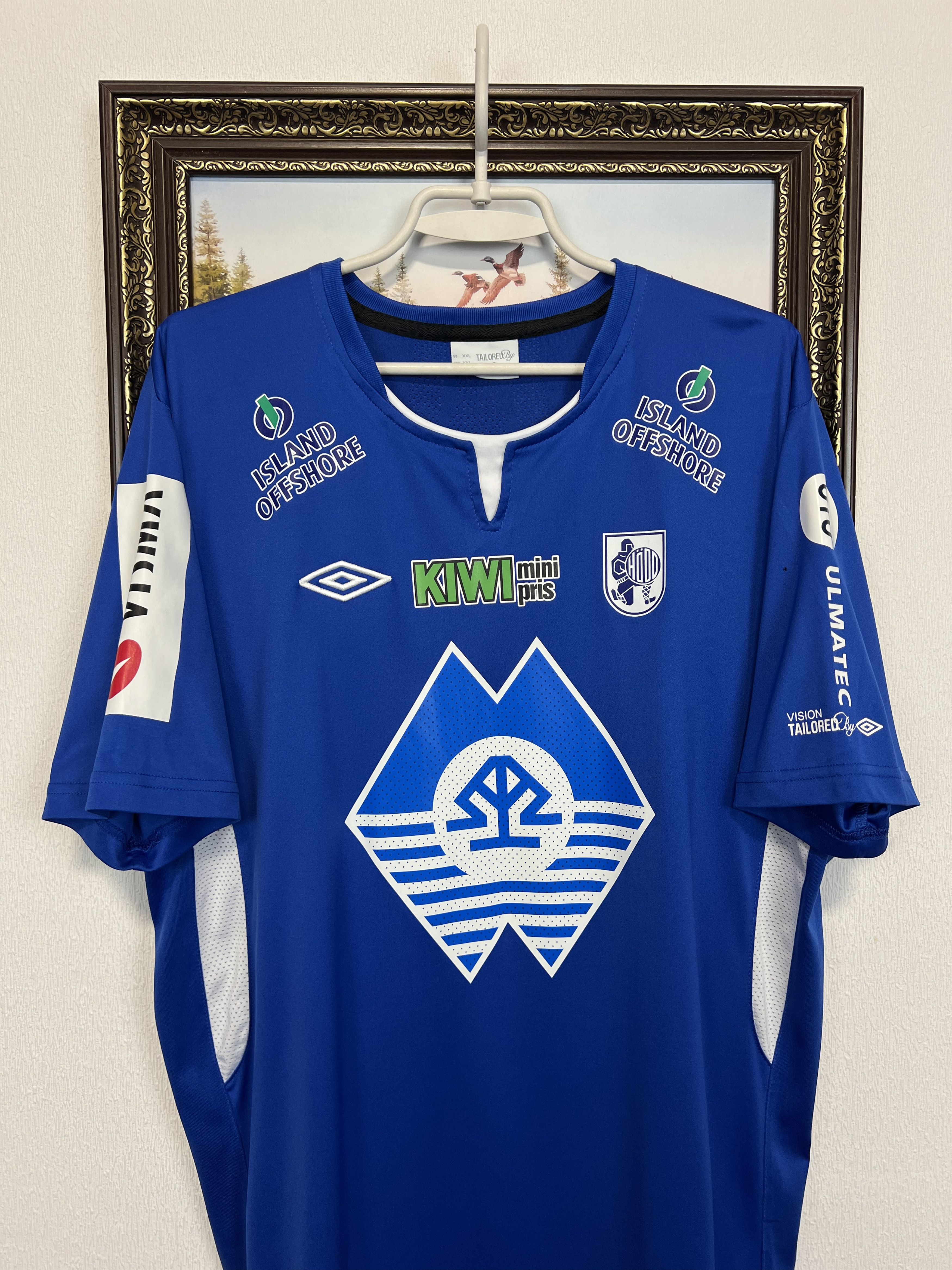 Umbro IL Hodd Home football shirt 2013 Soccer Umbro Jersey Trikot Size US XXL / EU 58 / 5 - 2 Thumbnail
