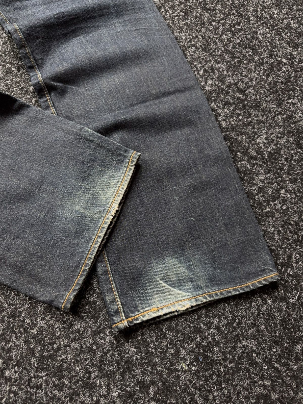 Levi's Levi’s 501 Original Straight Faded Denim Punk Retro Jeans Size US 34 / EU 50 - 14 Thumbnail