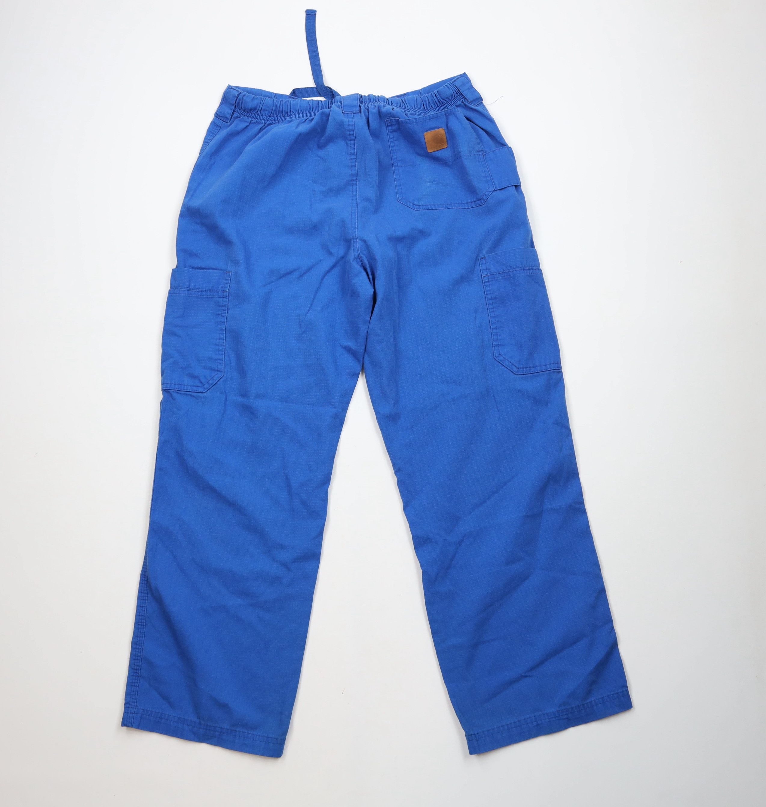 Carhartt Vintage Carhartt Spell Wide Leg Ripstop Scrubs Pants Blue Size US 36 / EU 52 - 10 Thumbnail