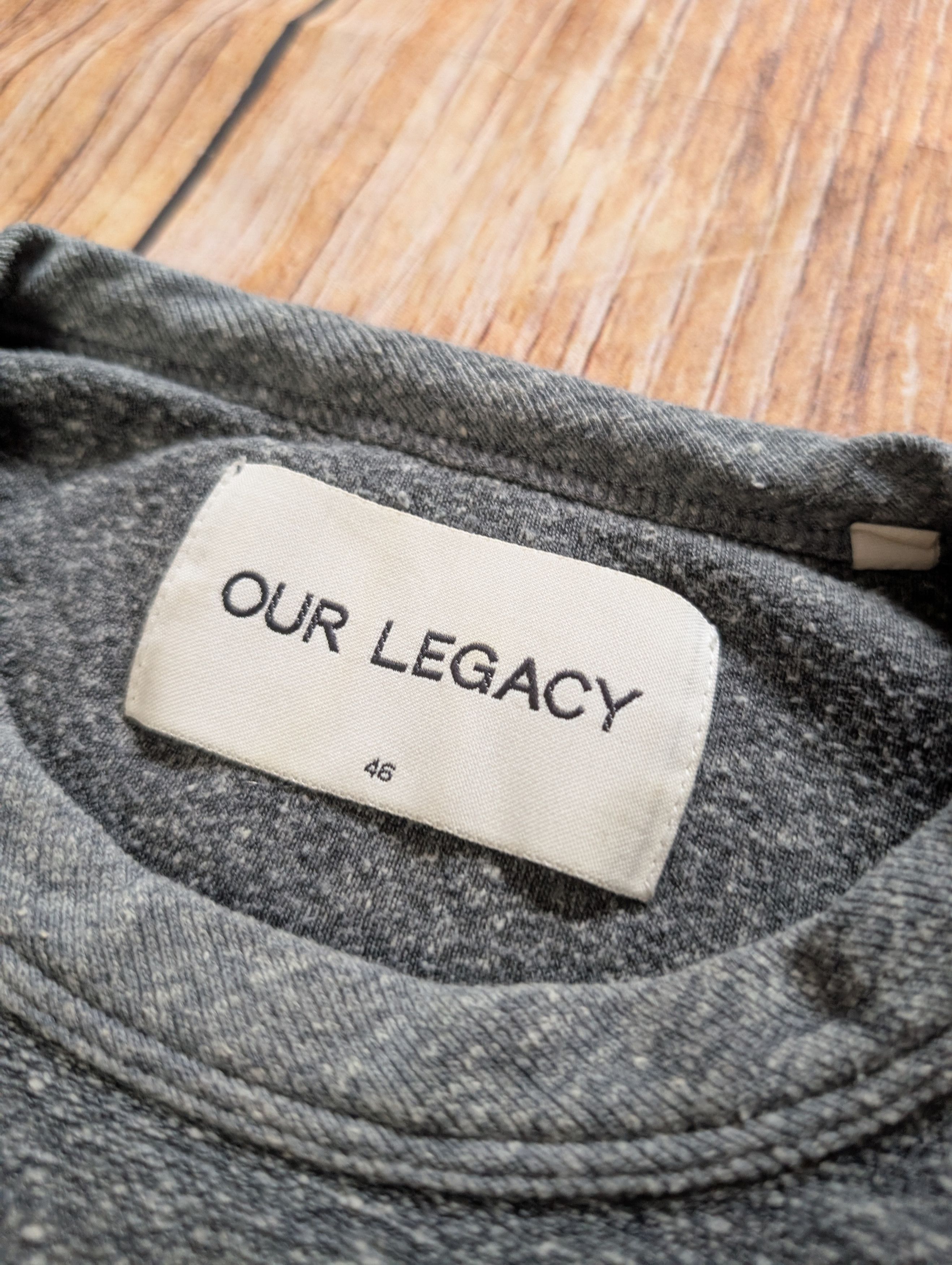 Our Legacy Gray Our Legacy loop light sweat sweatshirt crewneck Size US S / EU 44-46 / 1 - 2 Thumbnail