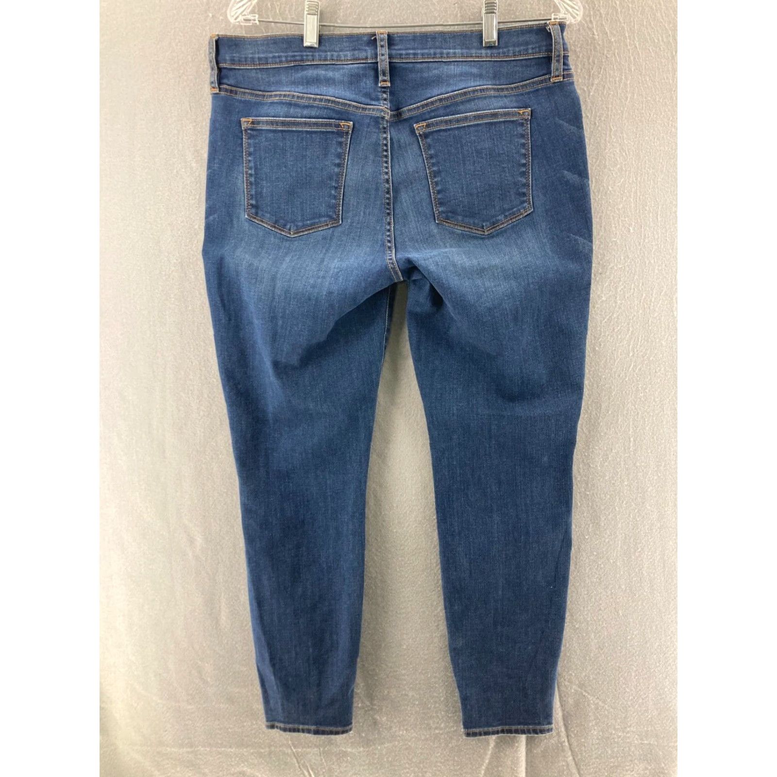 J.Crew J.CREW Women's 32x28 Medium Wash Straight Jeans Denim Regular Fit Blue Size 24" / US 00 / IT 34 - 7 Thumbnail