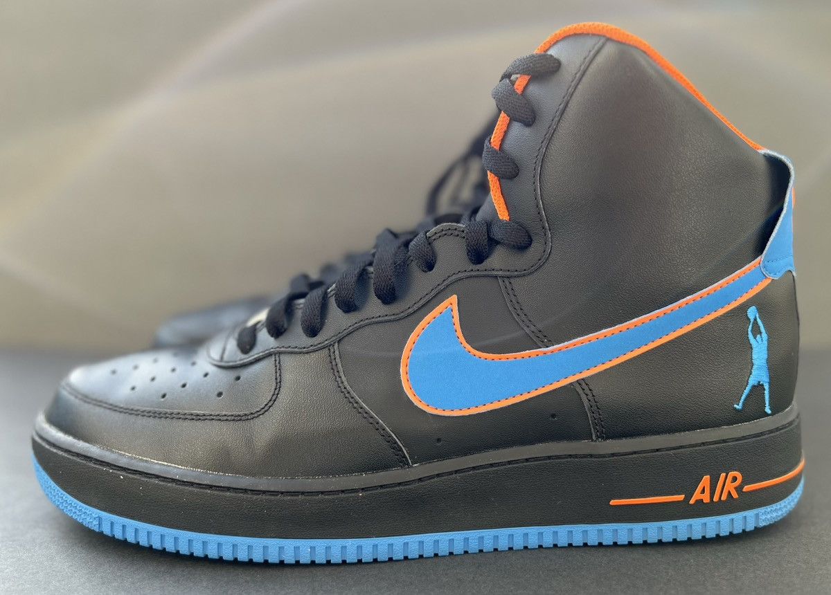 Nike 2012 Sheed Knicks Air Force 1 High PE Looksee Size US 13 / EU 46 - 1 Thumbnail