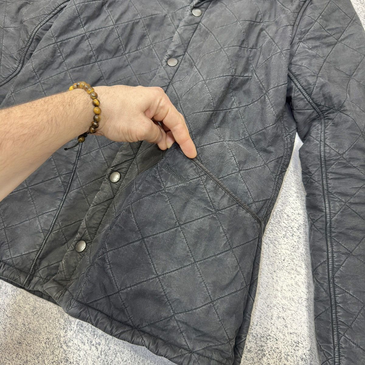 Barbour Barbour Liddesdale Polarquilt Leather M size Size US M / EU 48-50 / 2 - 3 Thumbnail