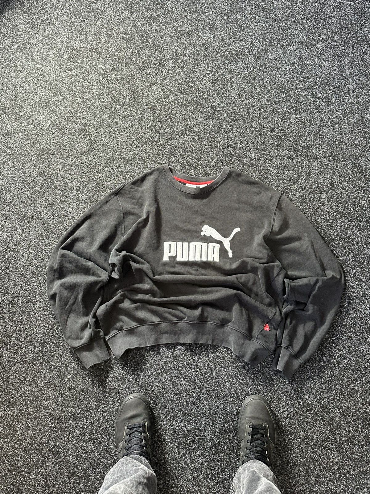 Puma × Vintage 🚨Vintage 90s PUMA BIG LOGO LONGSLEEVE streetwear Y2K 90s Size US XL / EU 56 / 4 - 1 Thumbnail