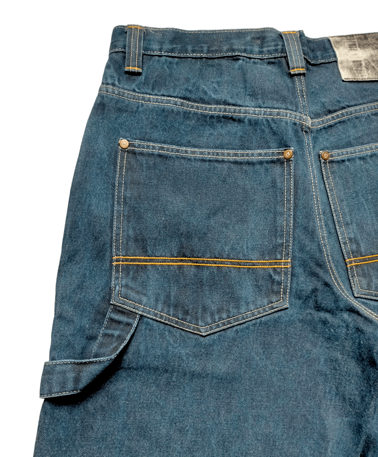 JNCO × Southpole × Vintage Southpole Carpenter Embroiderey Baggy Jeans Size US 32 / EU 48 - 4 Thumbnail