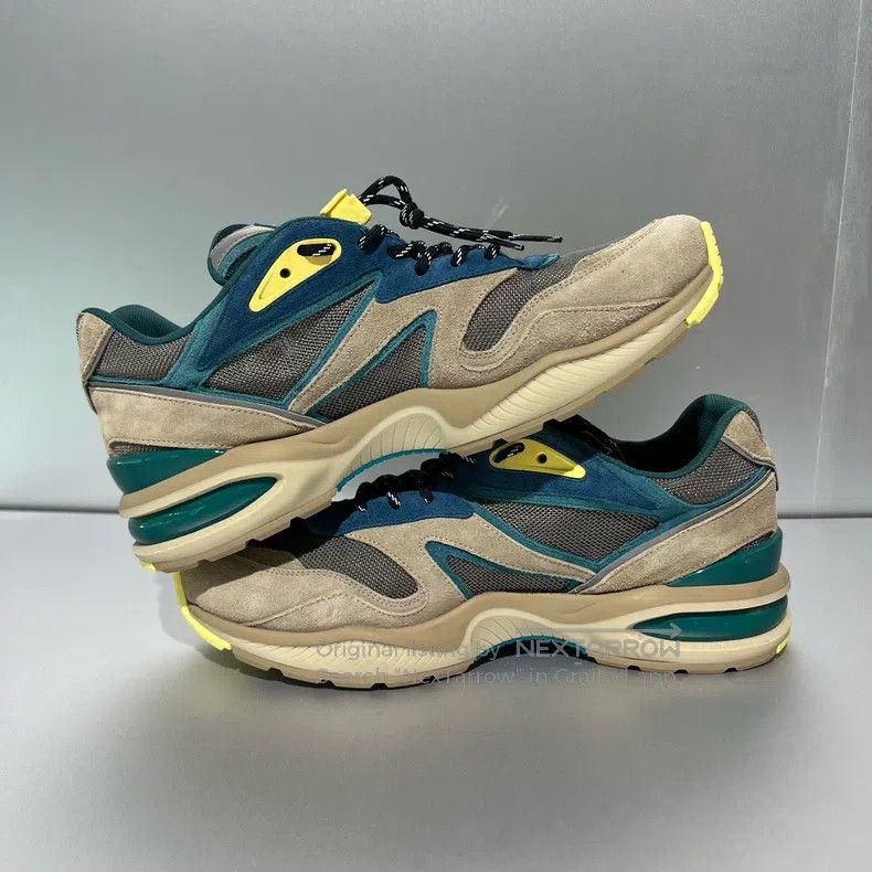 Louis Vuitton Louis Vuitton Trail Grey-Green Sneakers Size US 8.5 / EU 41-42 - 6 Thumbnail