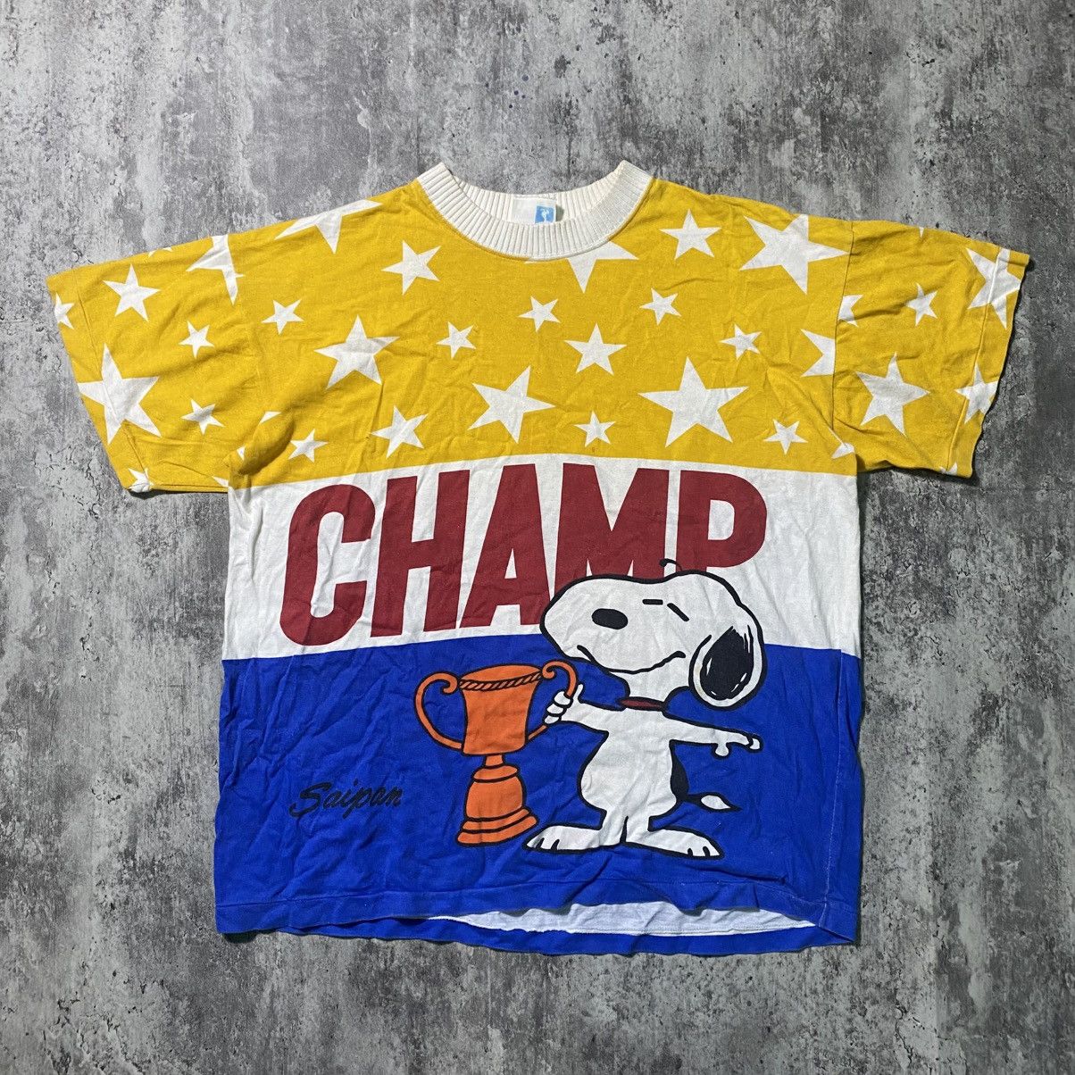 Cartoon Network Vintage 80's Snoopy Tshirt Size M / US 6-8 / IT 42-44 - 1 Thumbnail