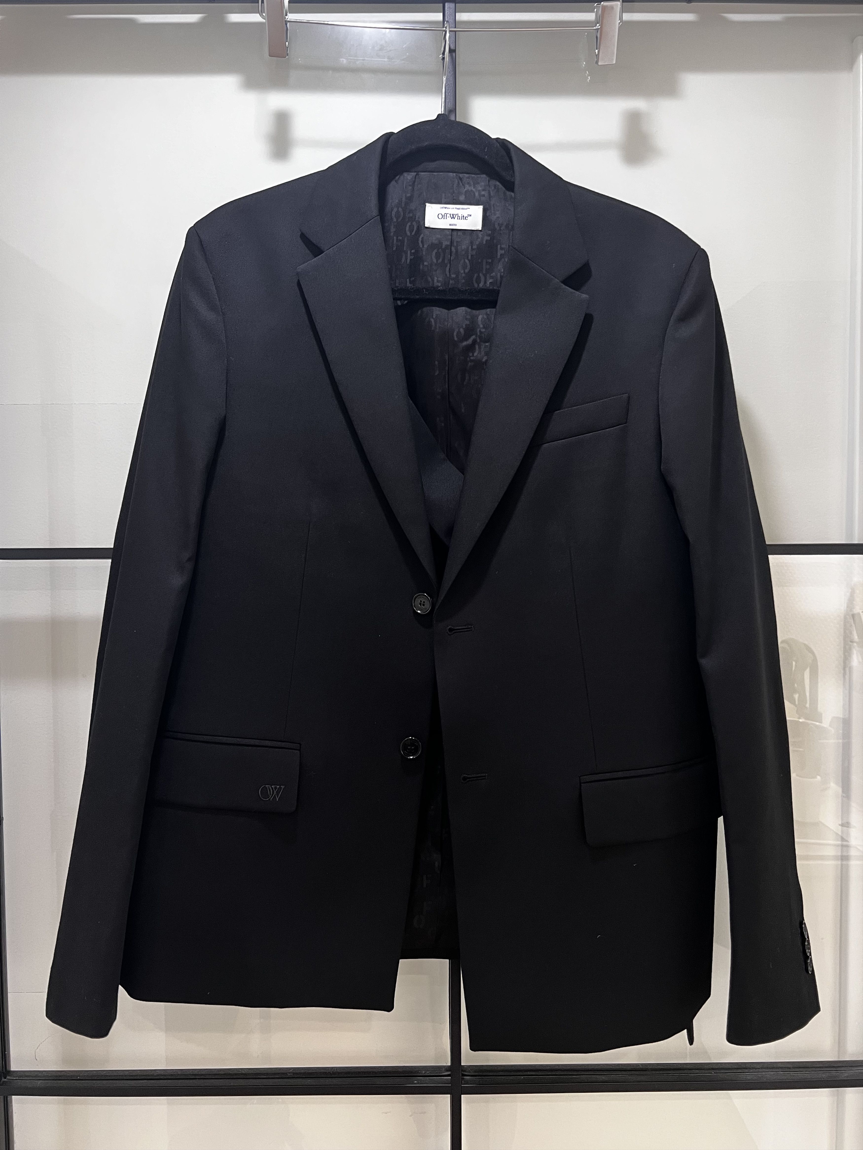Off-White Off-White OW Embroidery Strap Blazer Size 48R - 1 Thumbnail