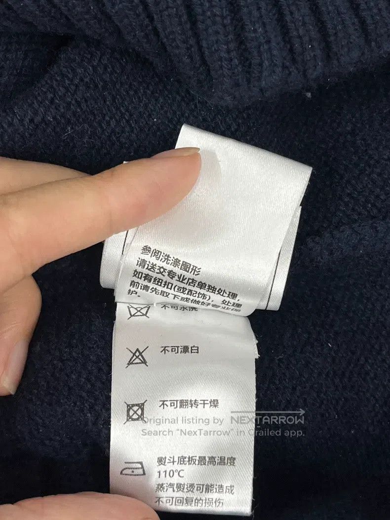Chanel Chanel Large logo cashmere sweater Size XXS / US 00 / IT 34 - 7 Thumbnail