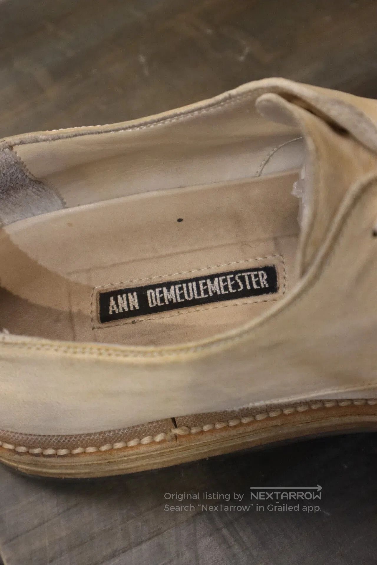 Ann Demeulemeester Ann Demeulemeester Suede Derby Shoes. Size US 10 / EU 43 - 5 Thumbnail