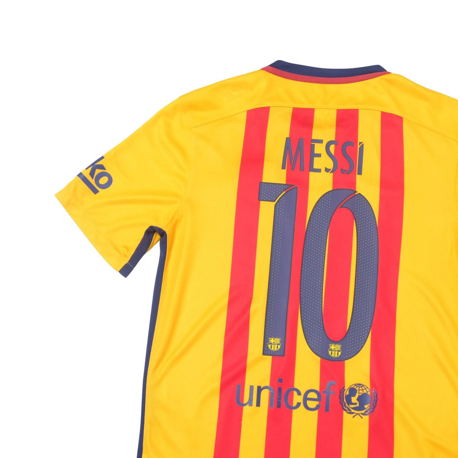 Nike 2015/16 Barcelona Away Shirt Messi (M) Size US M / EU 48-50 / 2 - 4 Thumbnail