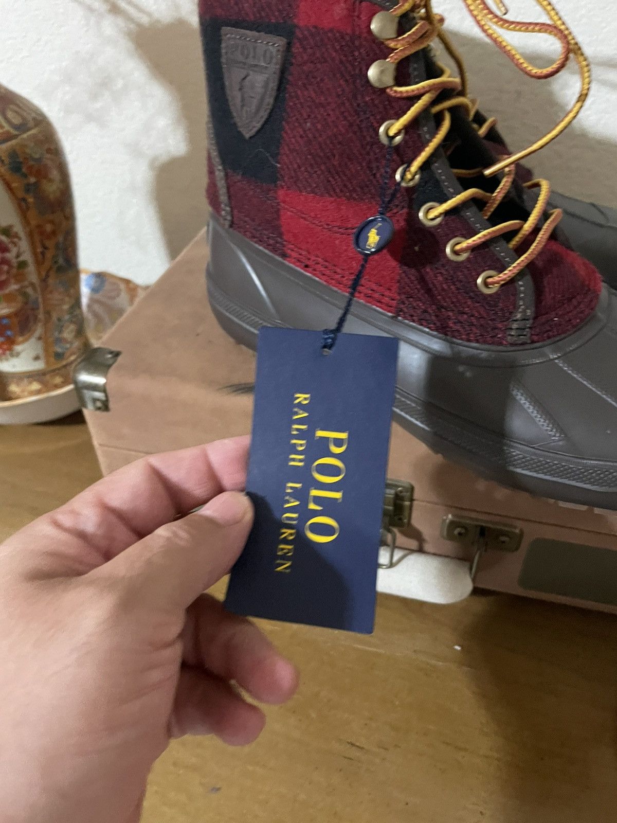 Polo Ralph Lauren Claus LaceUp Boots nwt Size US 9 / EU 42 - 4 Thumbnail